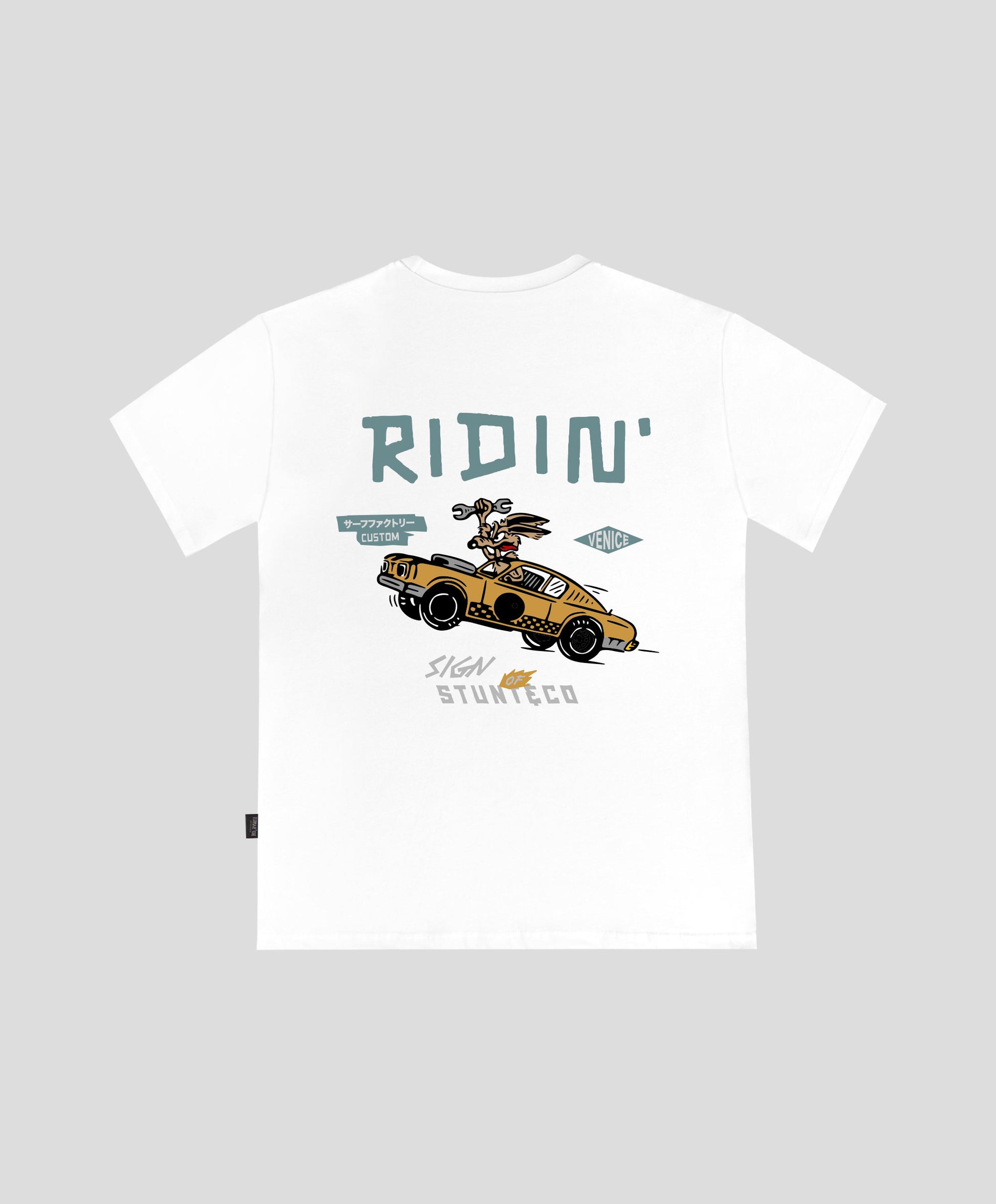 KOSAMUI - TSHIRT RIDIN WHITE