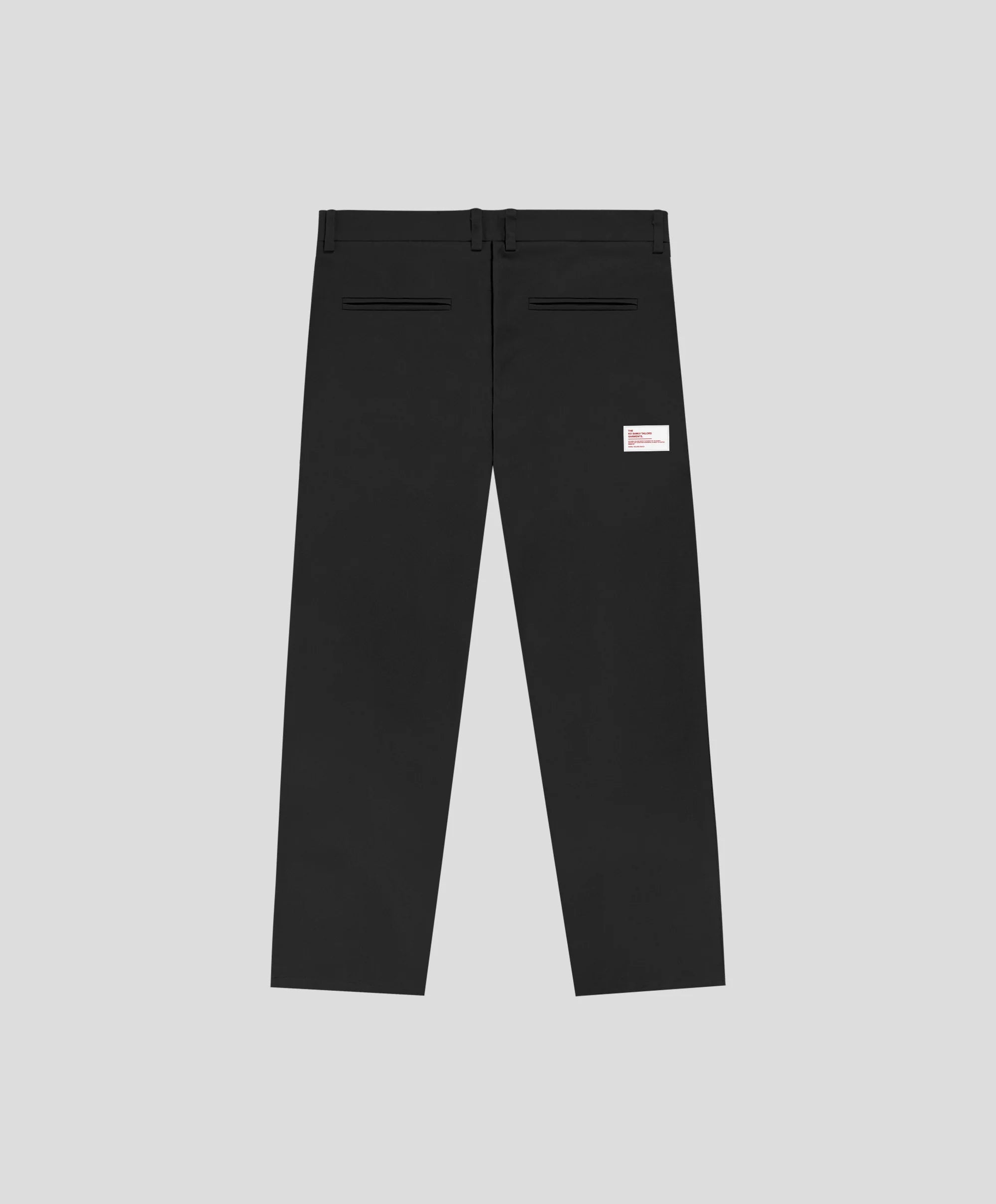 KOSAMUI -   PANTALONE BASIC REGULAR FIT BLACK