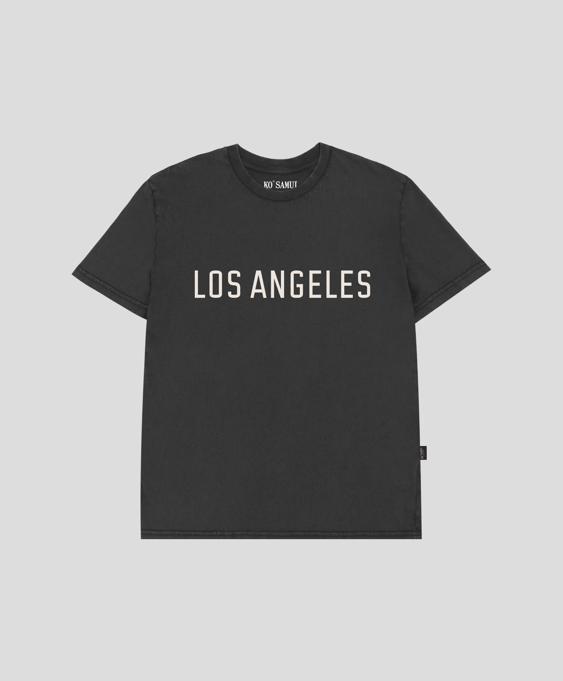 KOSAMUI -T-SHIRT LOS ANGELES TINTO ANTRACITE
