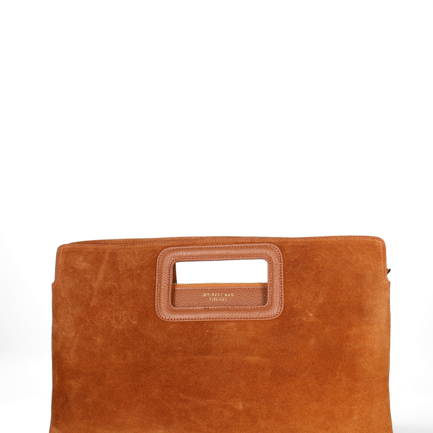 MY BEST BAG - VIKTORIA SCAMOSCIATO CUOIO