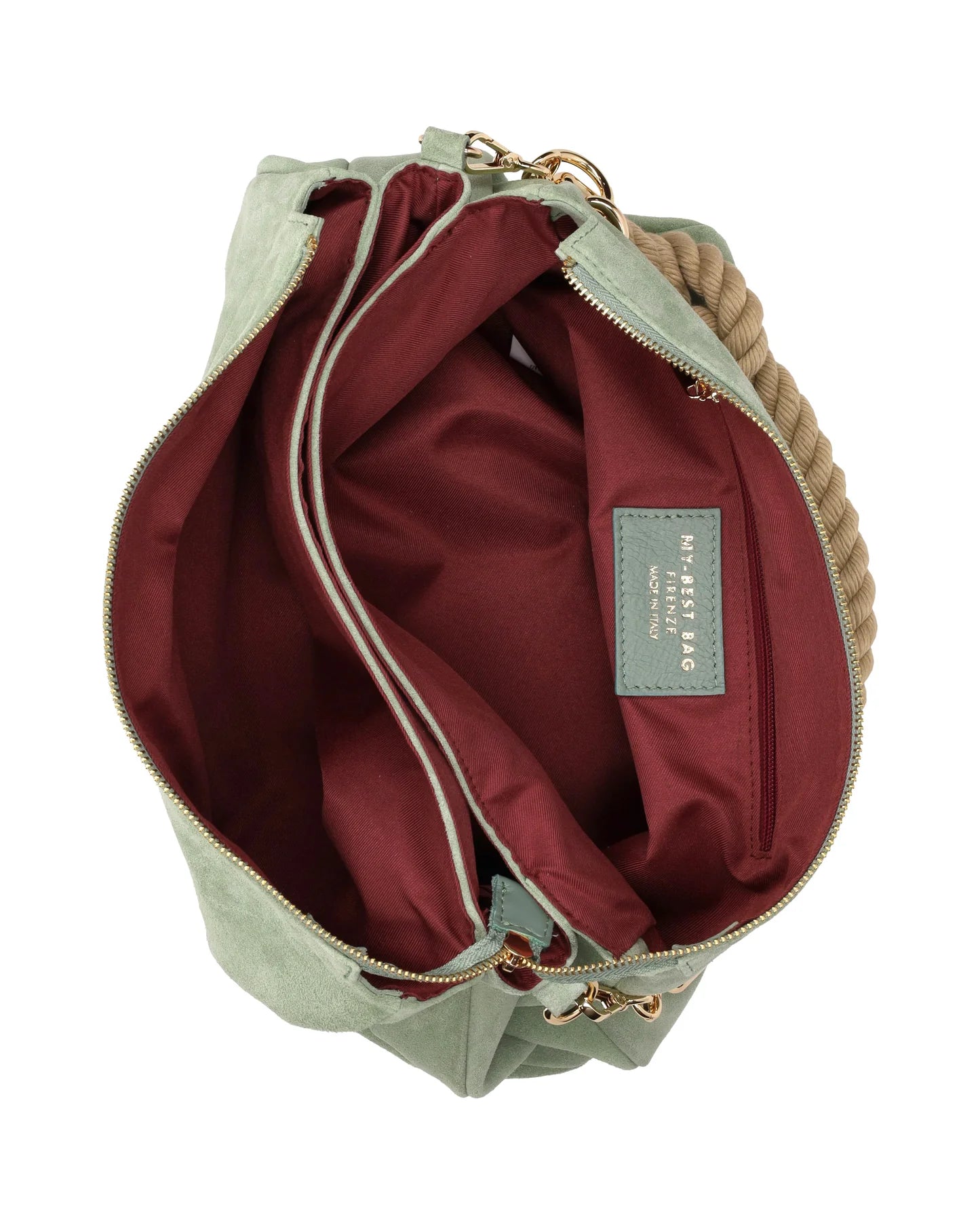 MY BEST BAG - REFLEX SUEDE CIELO