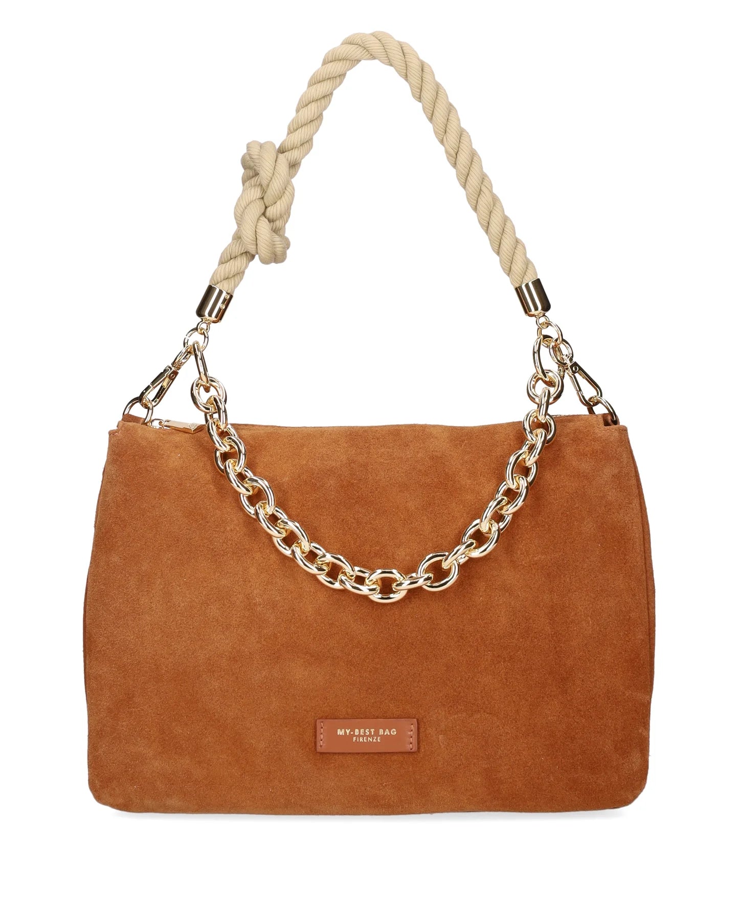 MY BEST BAG - REFLEX SUEDE CUOIO SCURO