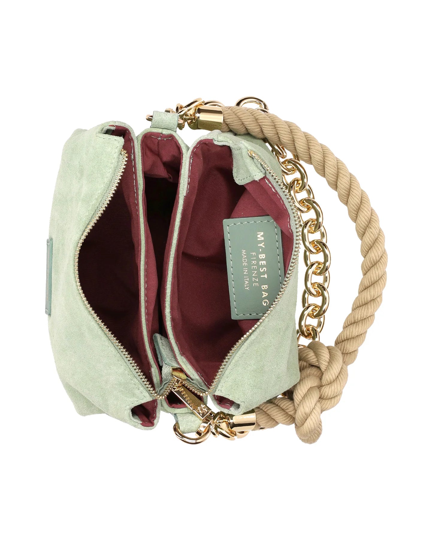MY BEST BAG - REFLEX SUEDE CIELO