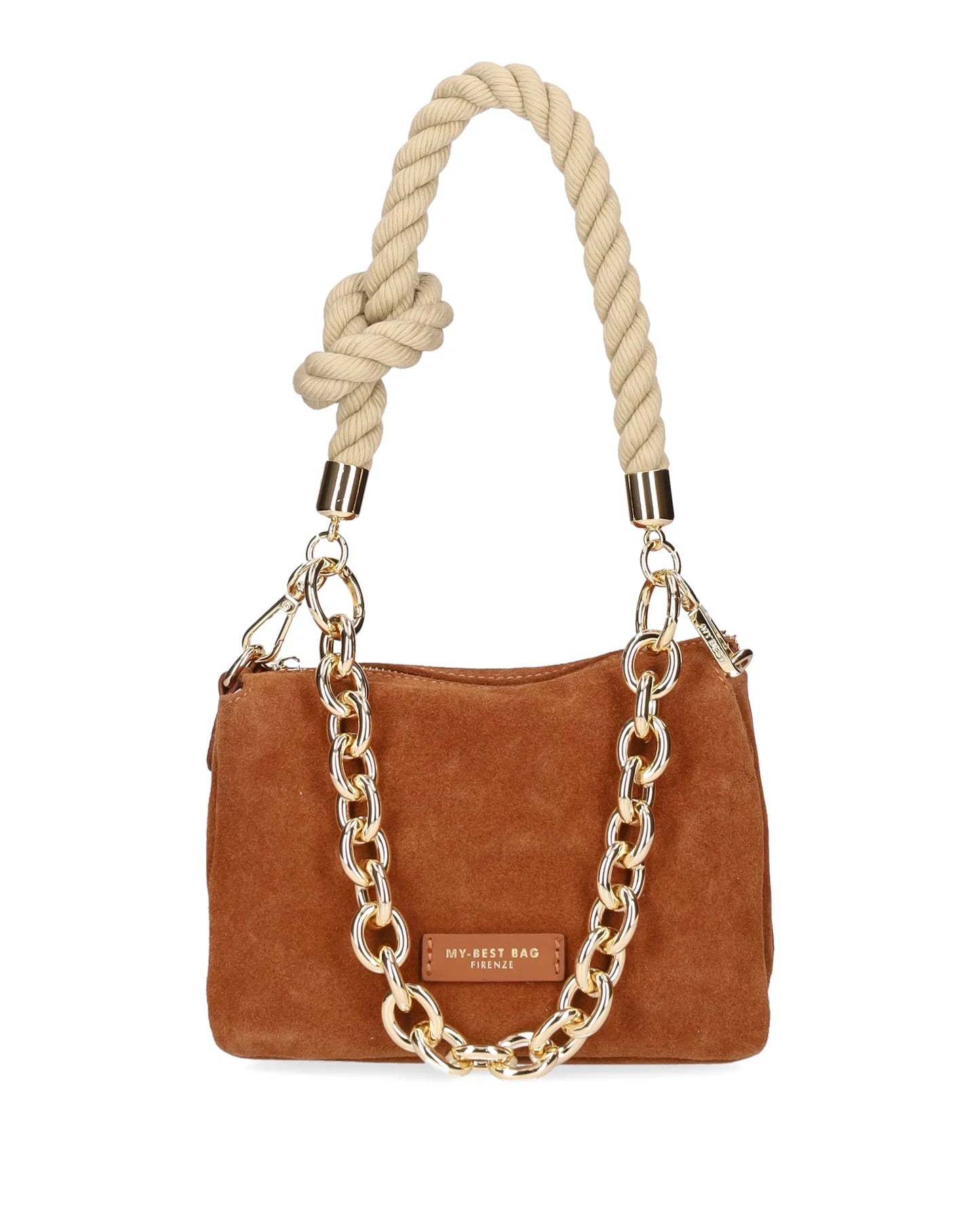 MY BEST BAG - REFLEX SUEDE CUOIO SCURO