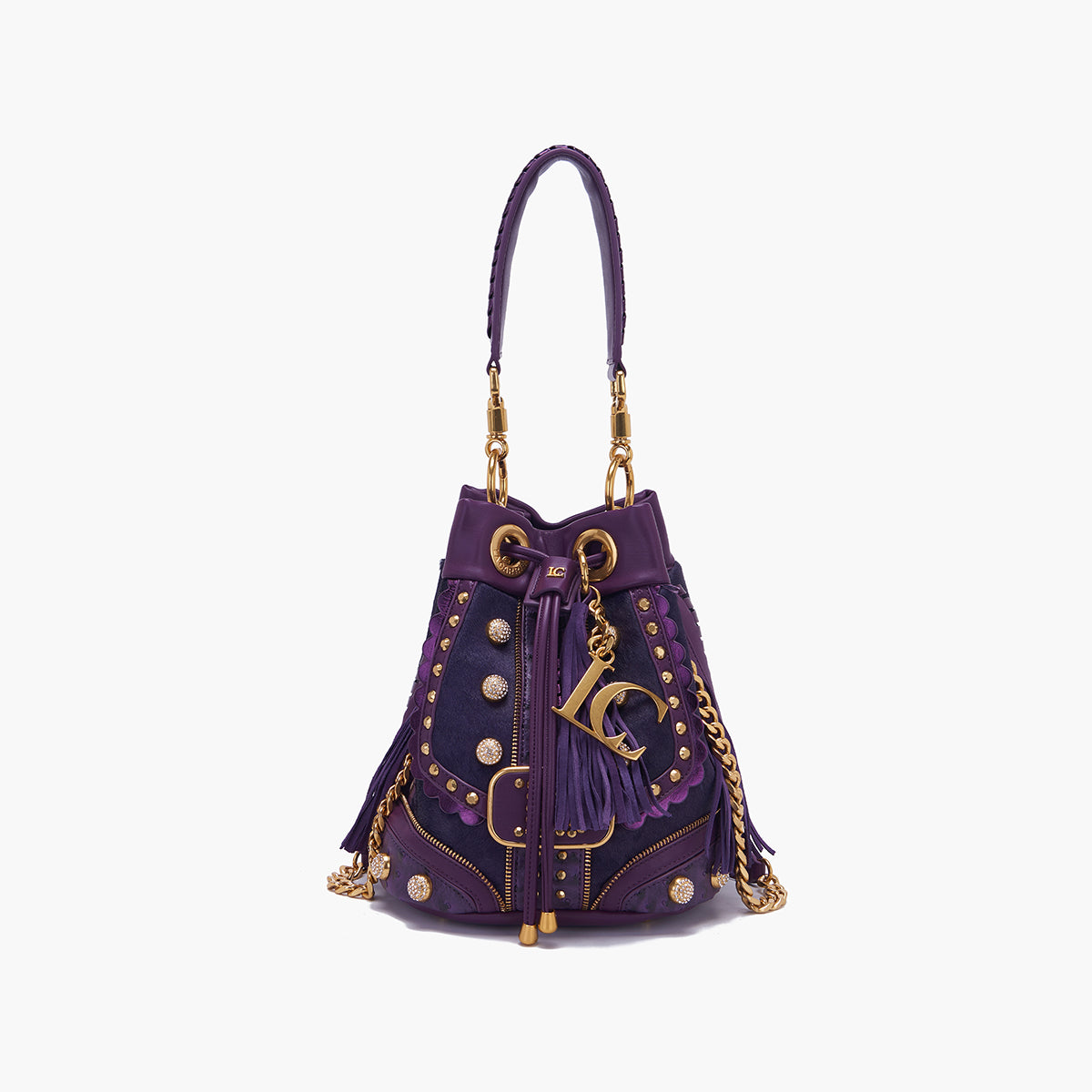 LA CARRIE BAG - SECCHIELLO FICUS VIOLA