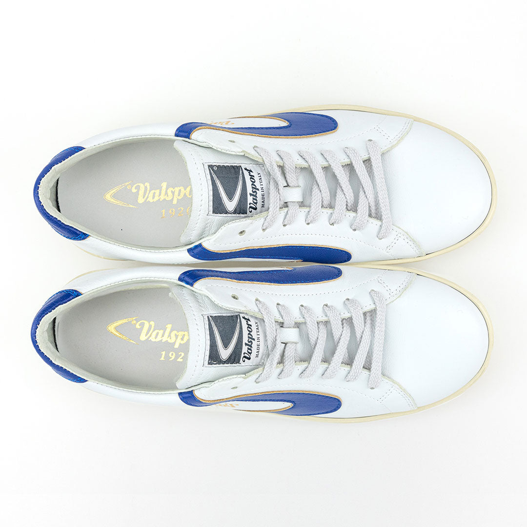 VALSPORT - TOURNAMENT CLASSIC LEATHER BIANCO ROYAL