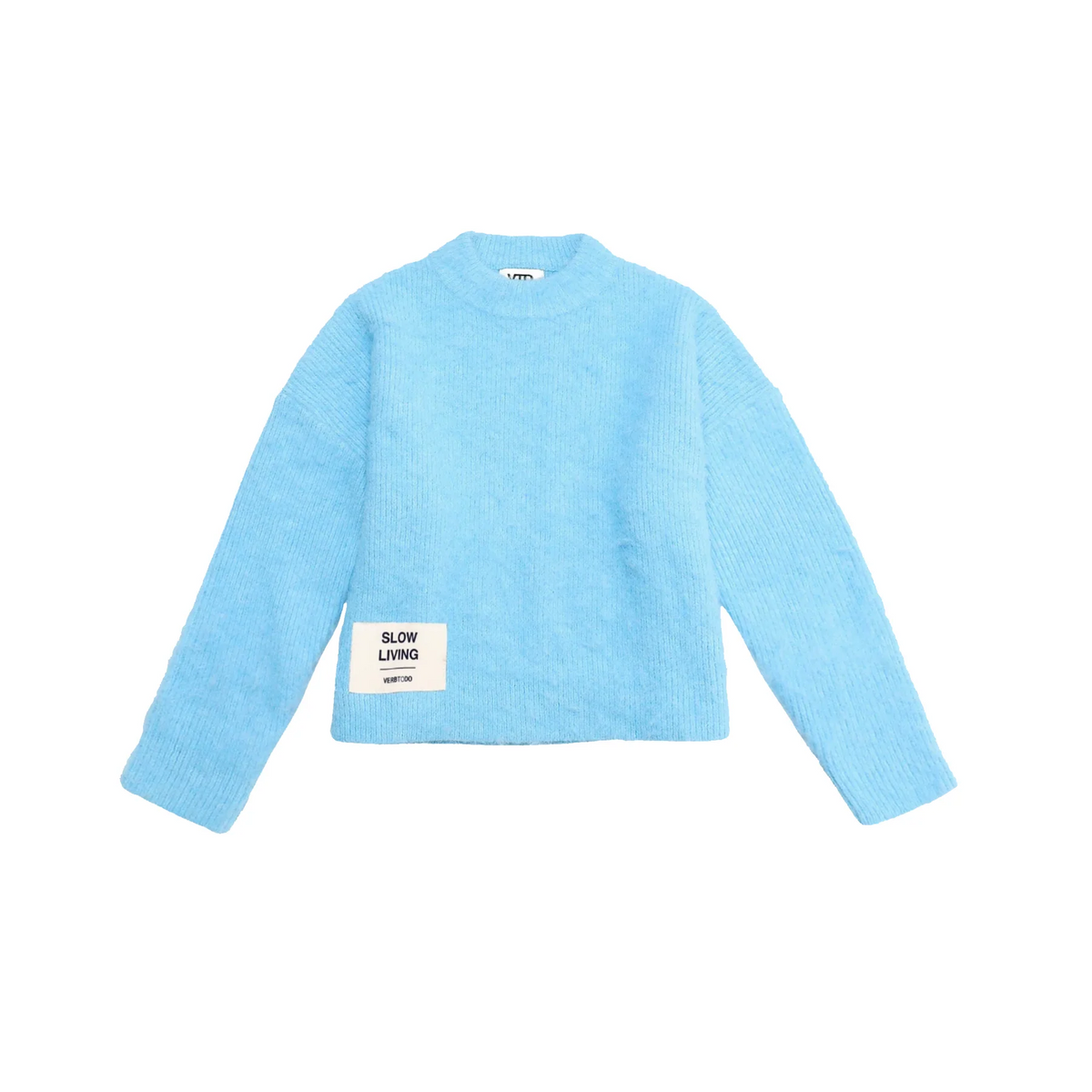 VERB TO DO -KNITWEAR BOXY LIGHT BLUE