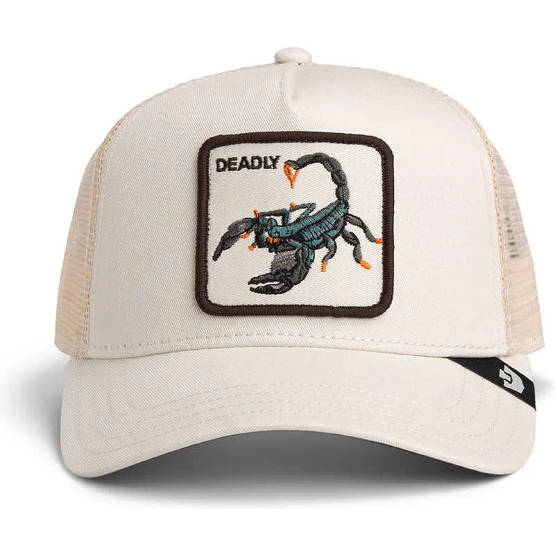 GOORIN BROS  - DEADLY SCORPION TRUCKER CHALK