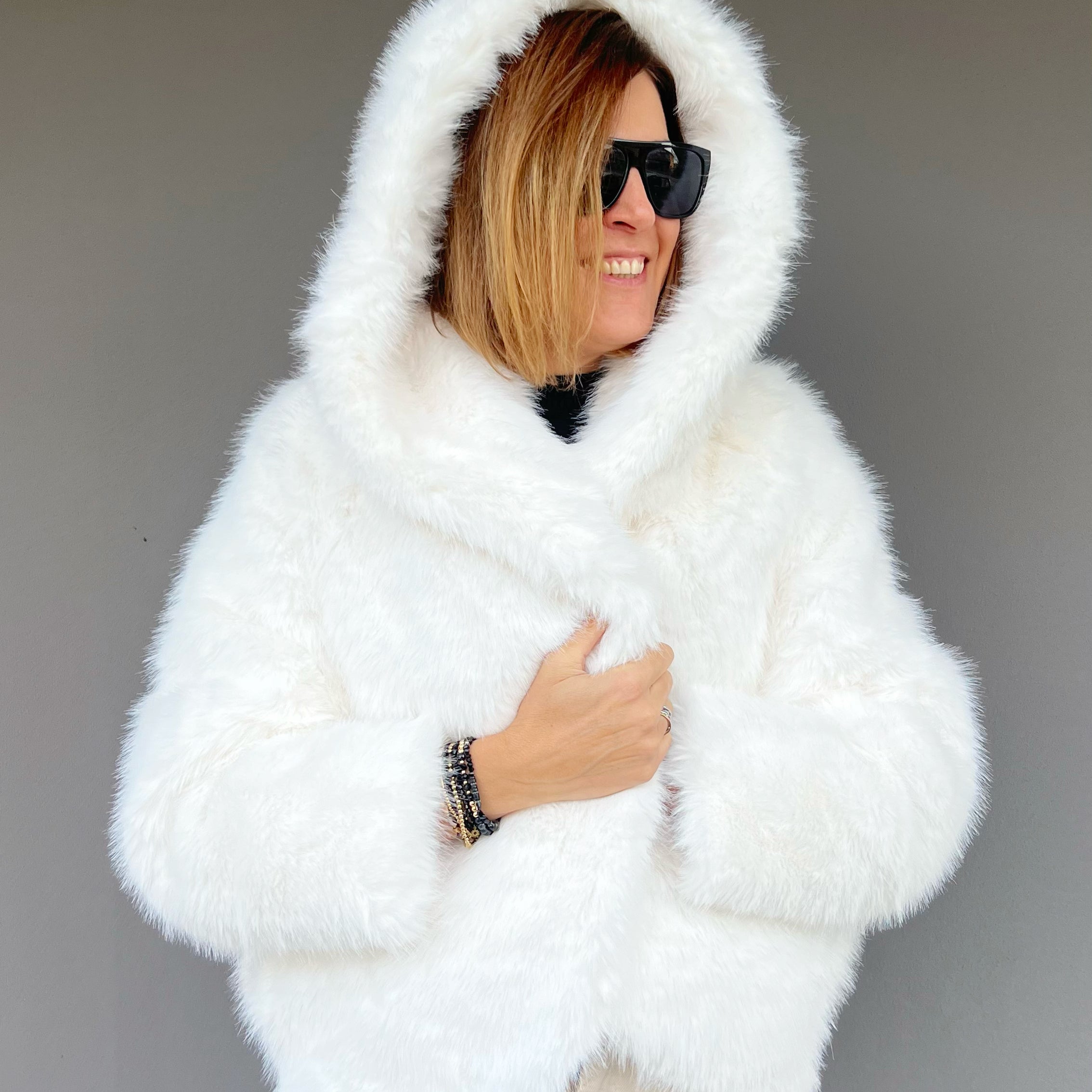 POLO SHOES - ECOPELLICCIA BRITNEY WHITE