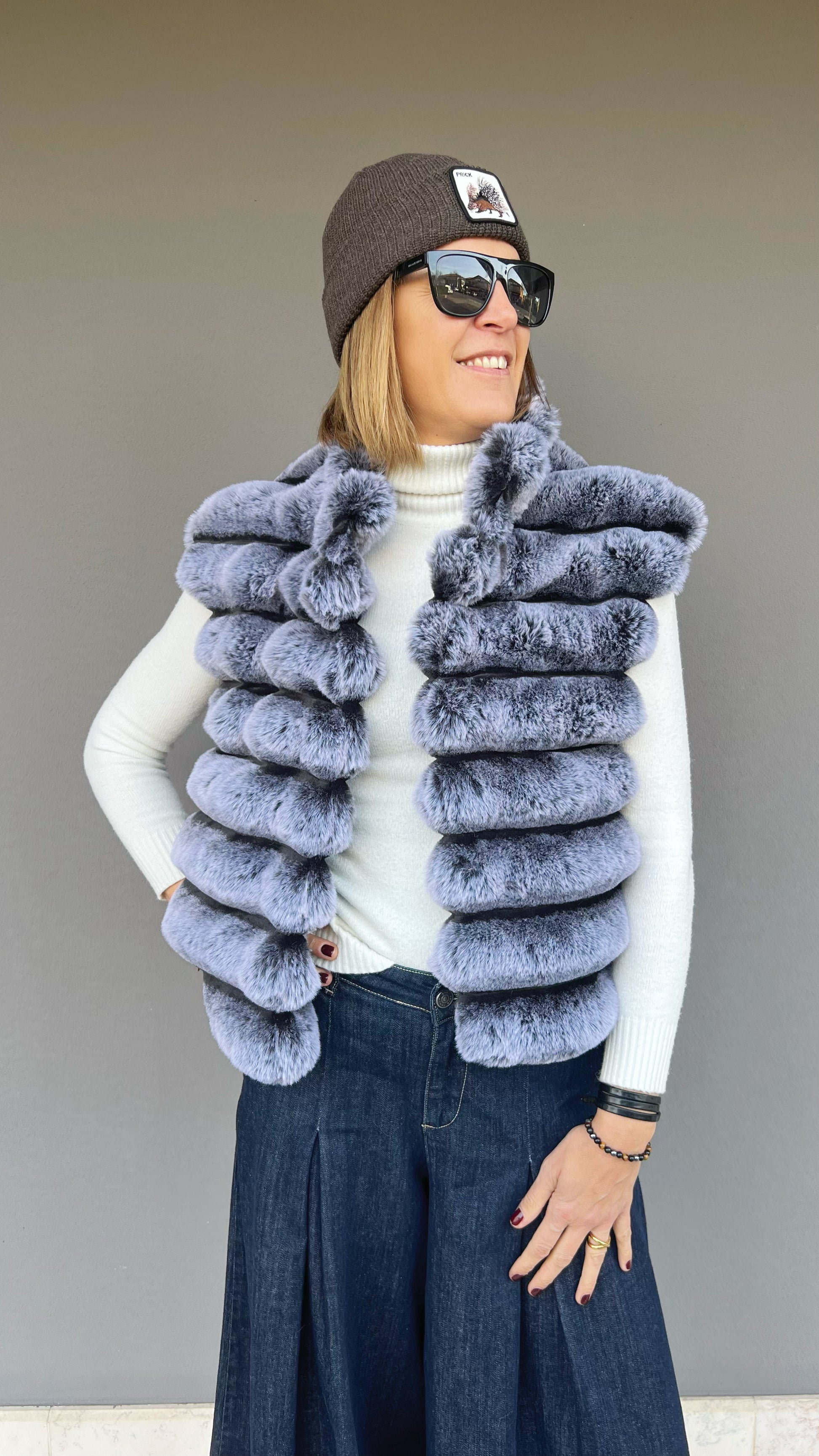 POLO SHOES - ECOPELLICCIA GINGER GREY