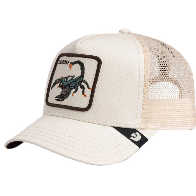 GOORIN BROS  - DEADLY SCORPION TRUCKER CHALK
