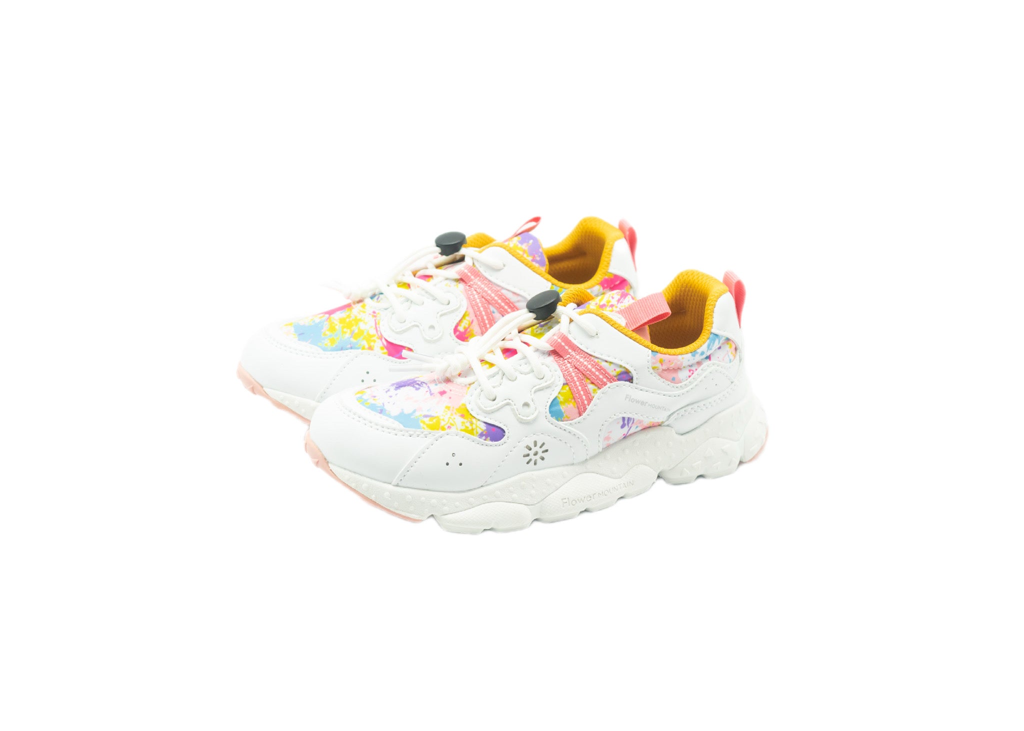 FLOWER MOUNTAIN  - FLOWER MOUNTAIN KIDS YAMANO 3 JUNIOR WHITE PEACH CORAL