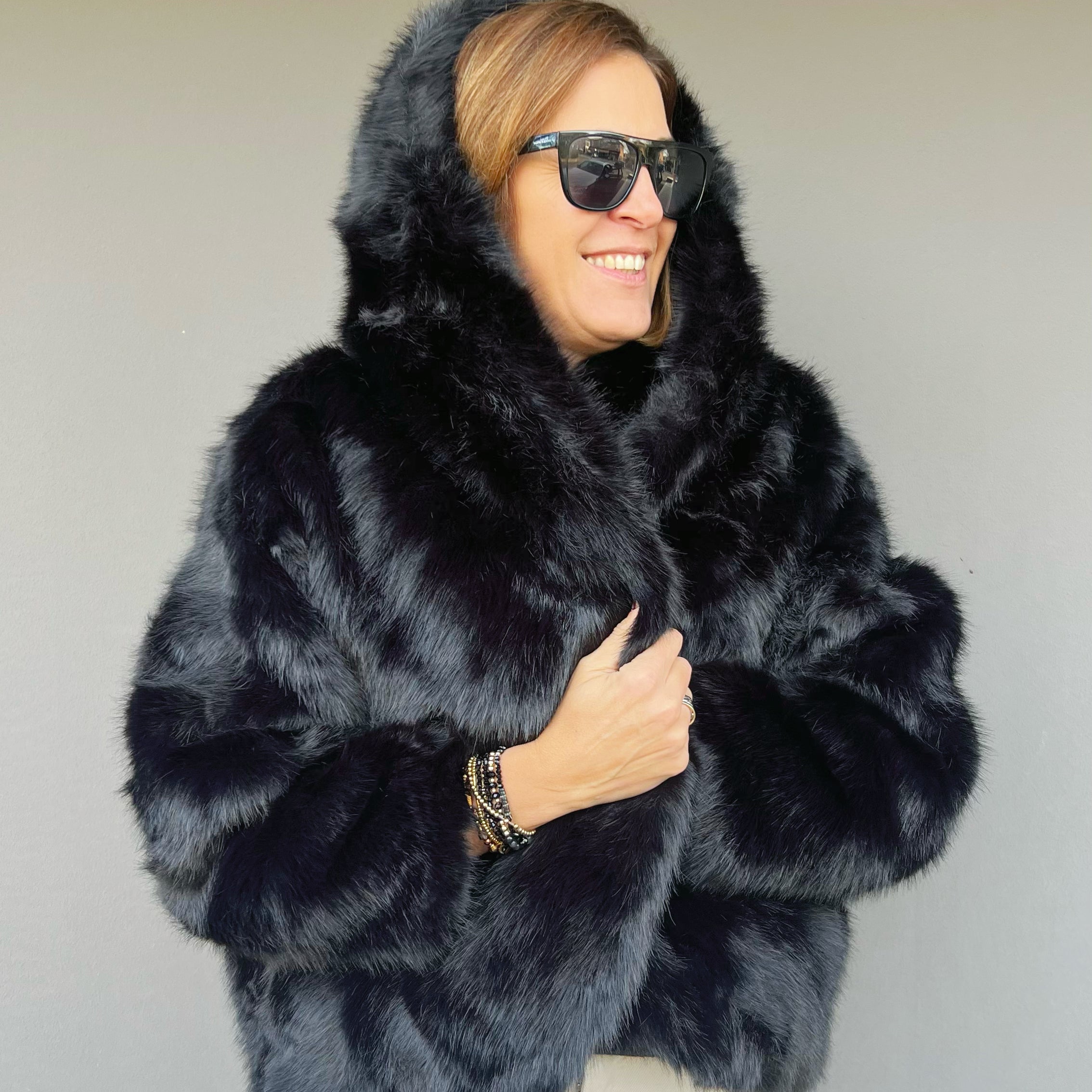 POLO SHOES - ECOPELLICCIA BRITNEY BLACK