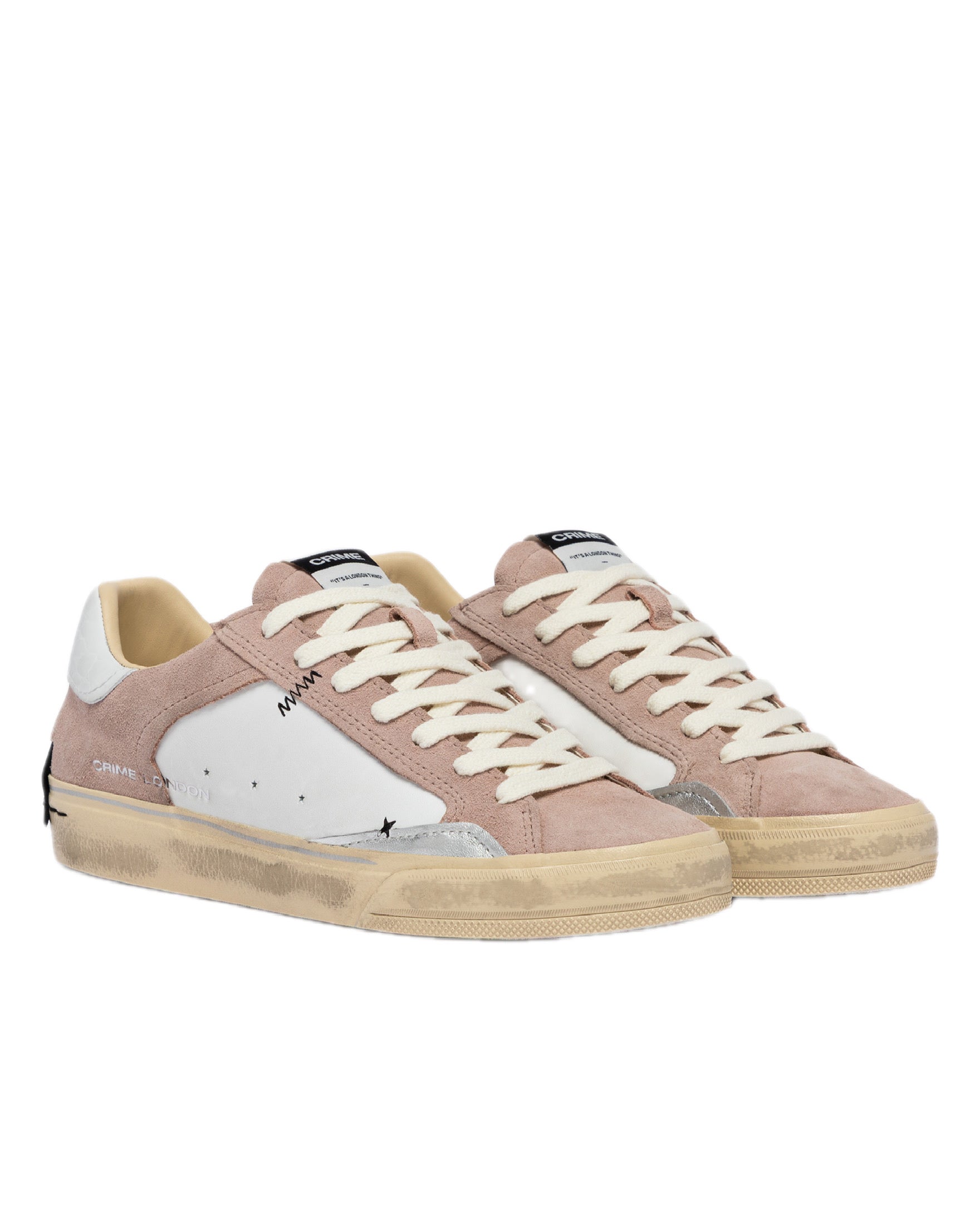 CRIME LONDON - DISTRESSED DECONSTRUCTED DESERT TAN