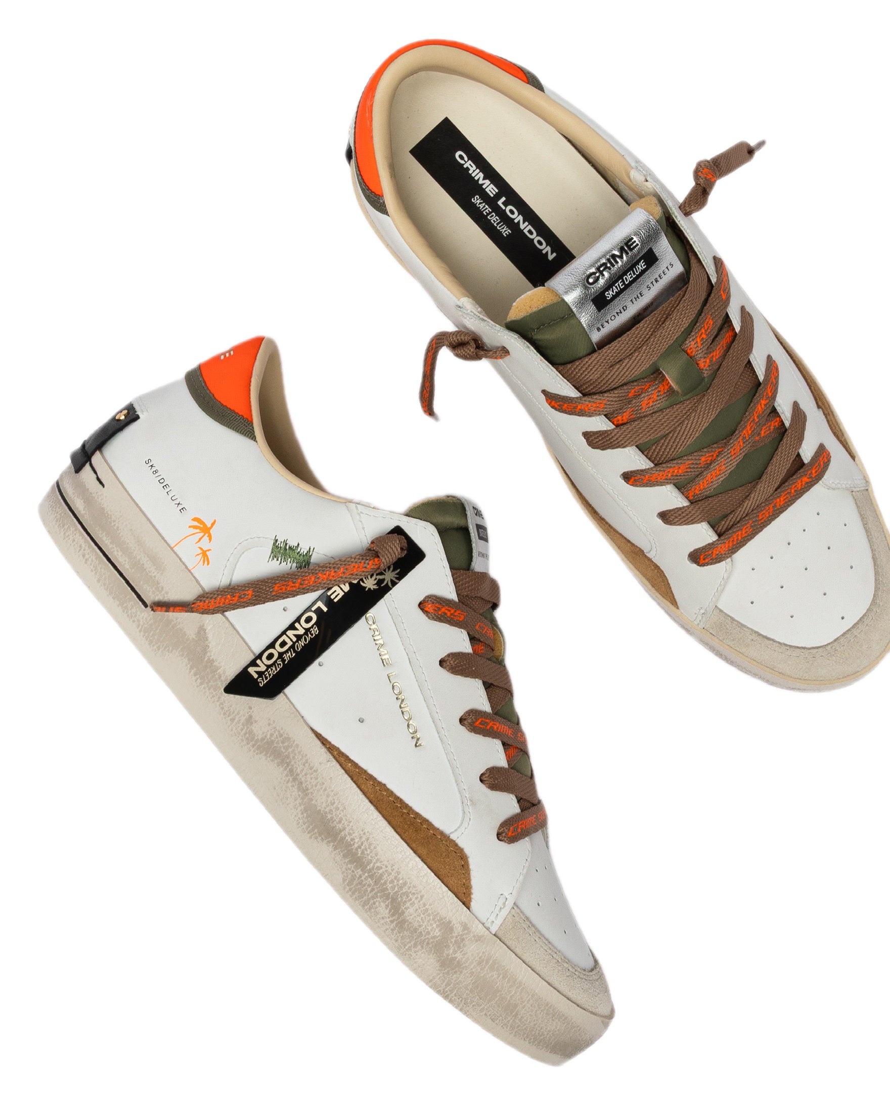 CRIME LONDON -SK8 DELUXE AMBER TANGERINE