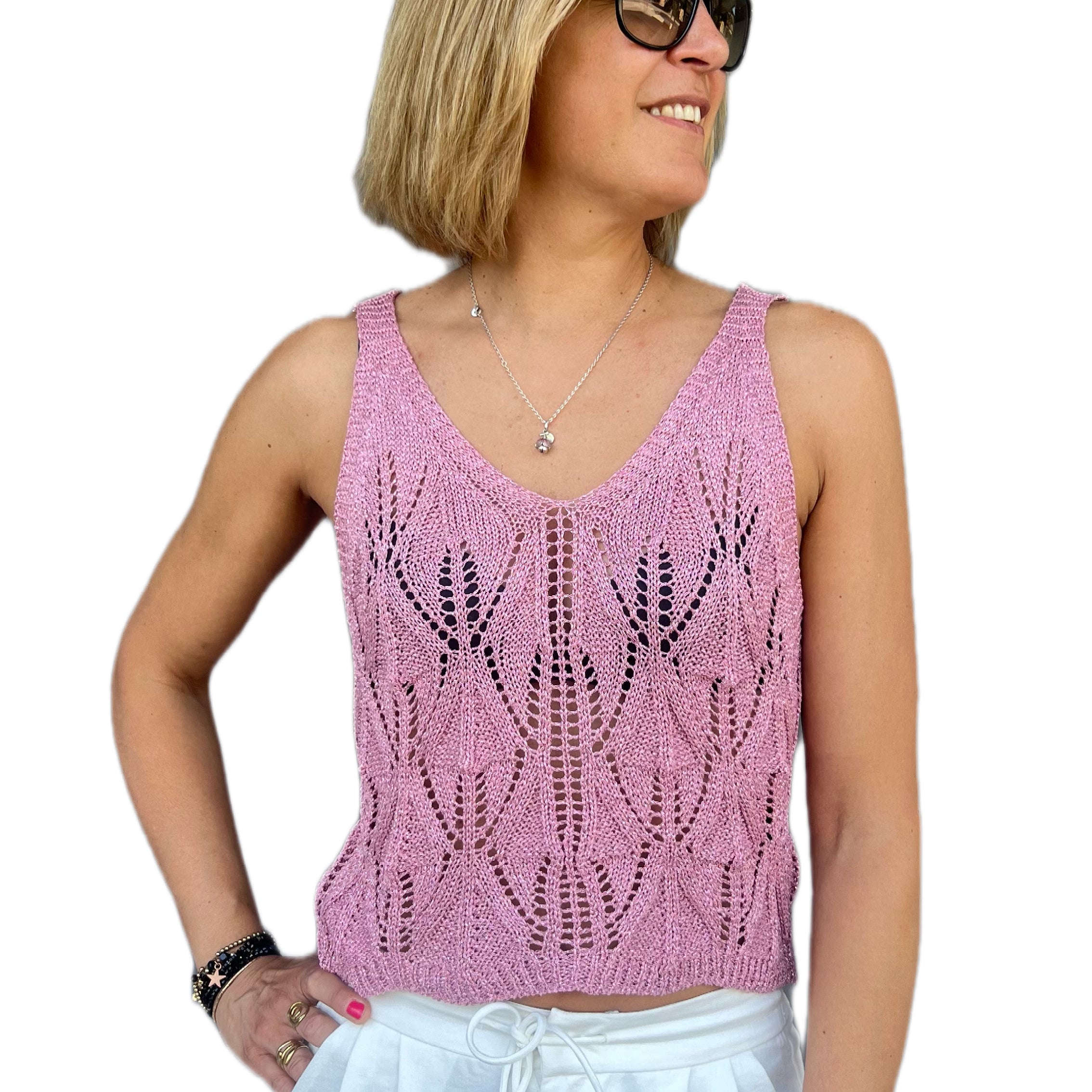 GOA GOA - TOPWEAR SELVA PINK