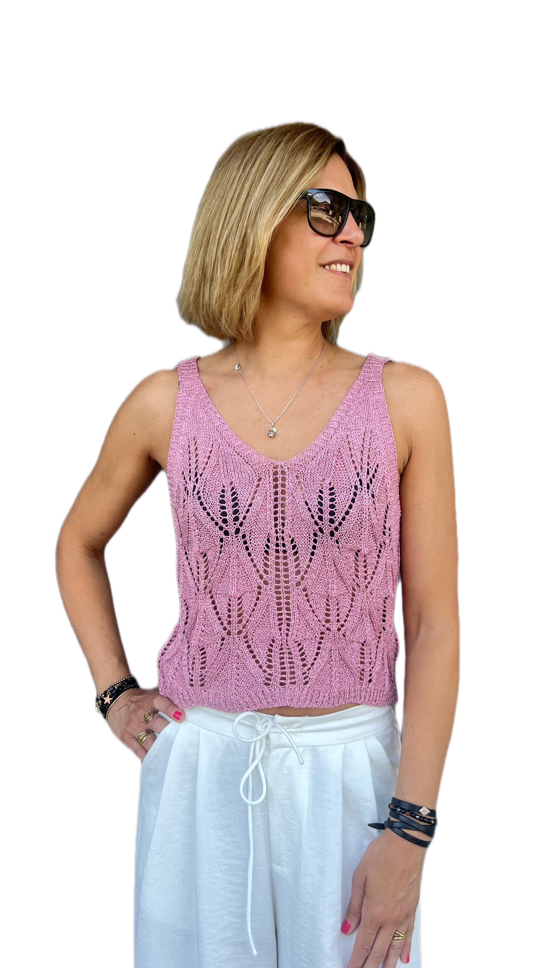 GOA GOA - TOPWEAR SELVA PINK
