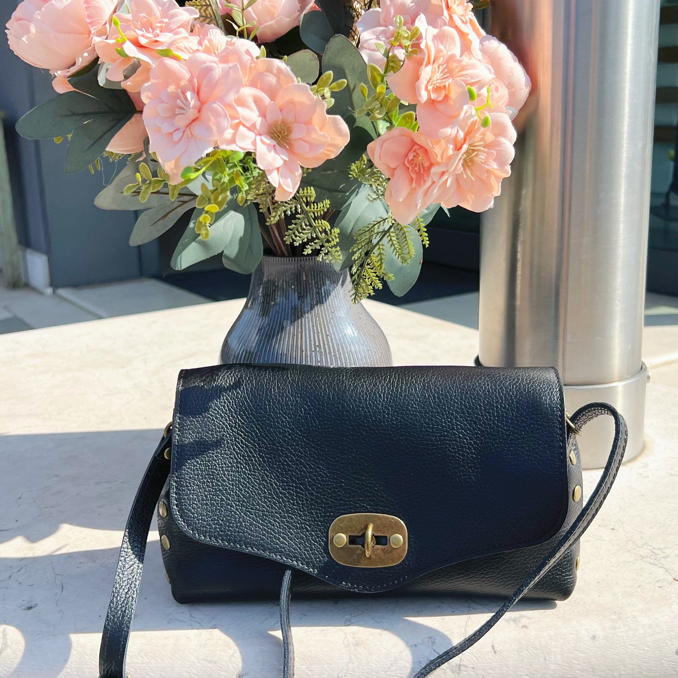 POLO SHOES BAGS - BORSA POSTINO BLACK