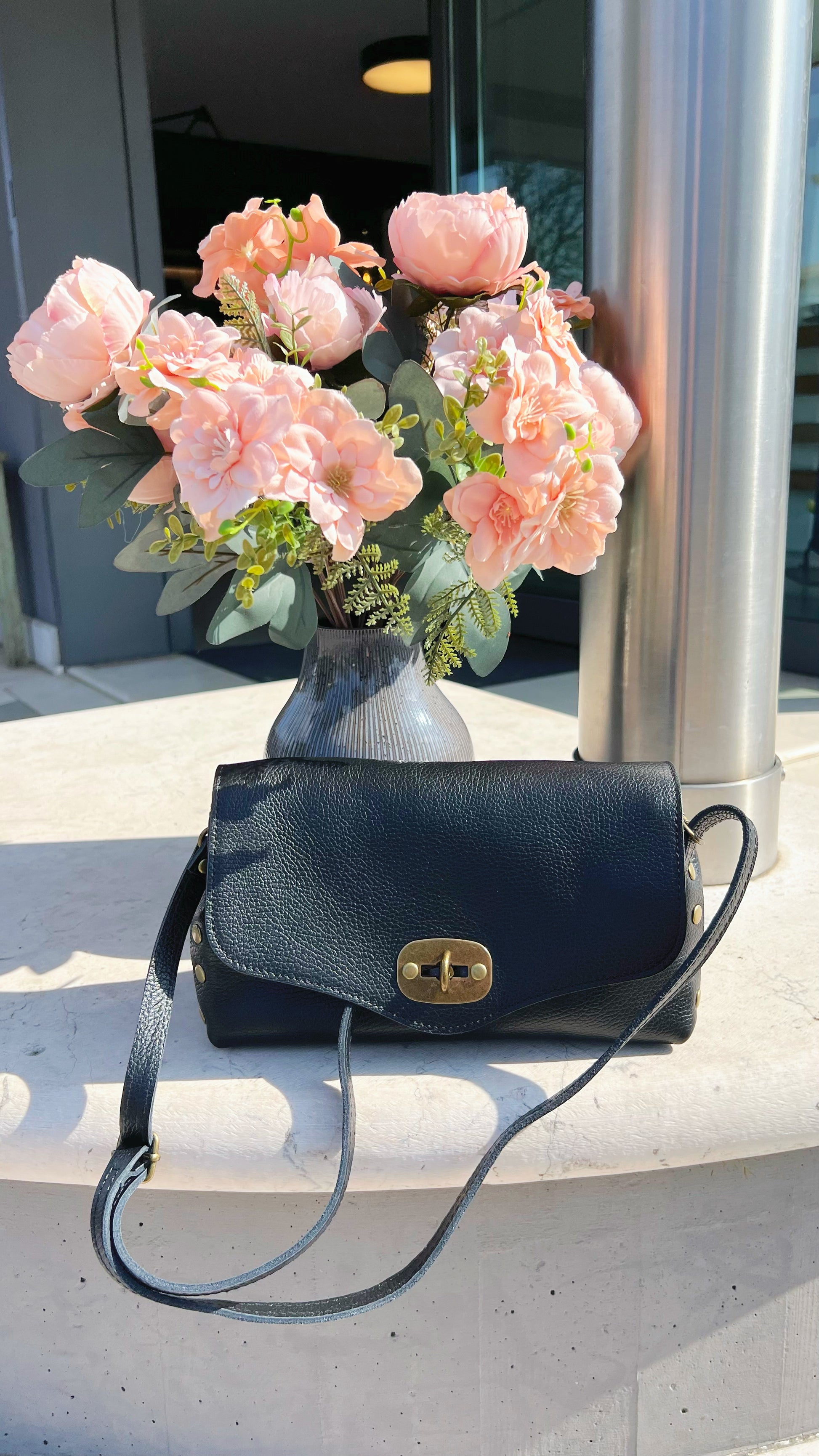 POLO SHOES BAGS - BORSA POSTINO BLACK