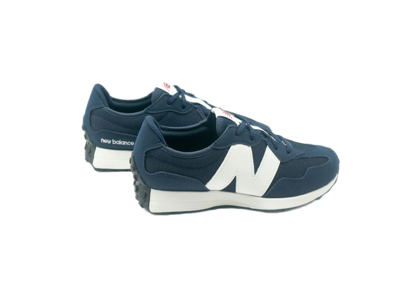 NEW BALANCE - NEW BALANCE 327 KIDS BLU LACCIO