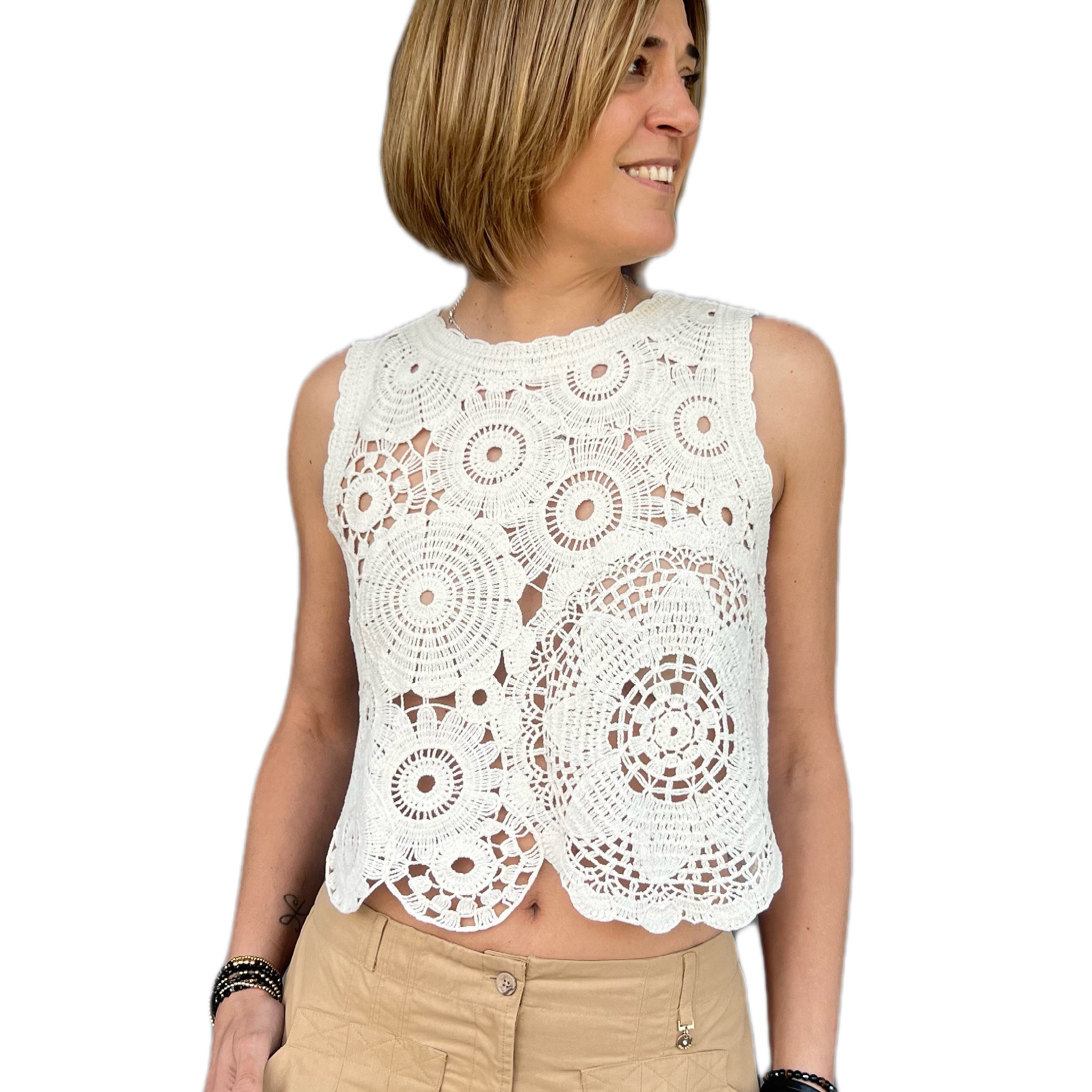 GOA GOA - TOPWEAR LUNA ECRU