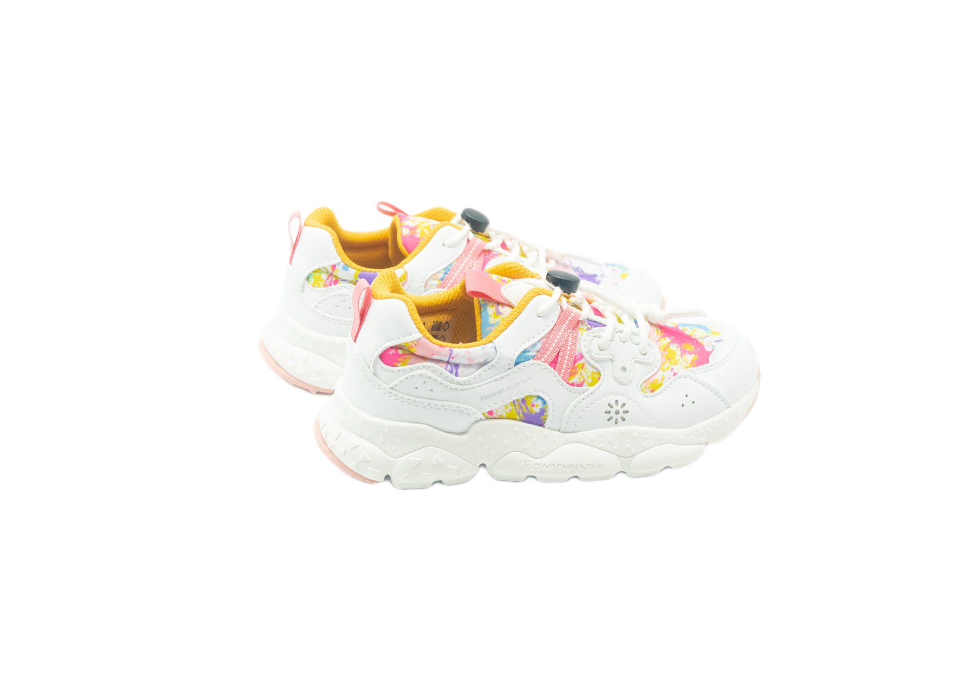 FLOWER MOUNTAIN  - FLOWER MOUNTAIN KIDS YAMANO 3 JUNIOR WHITE PEACH CORAL