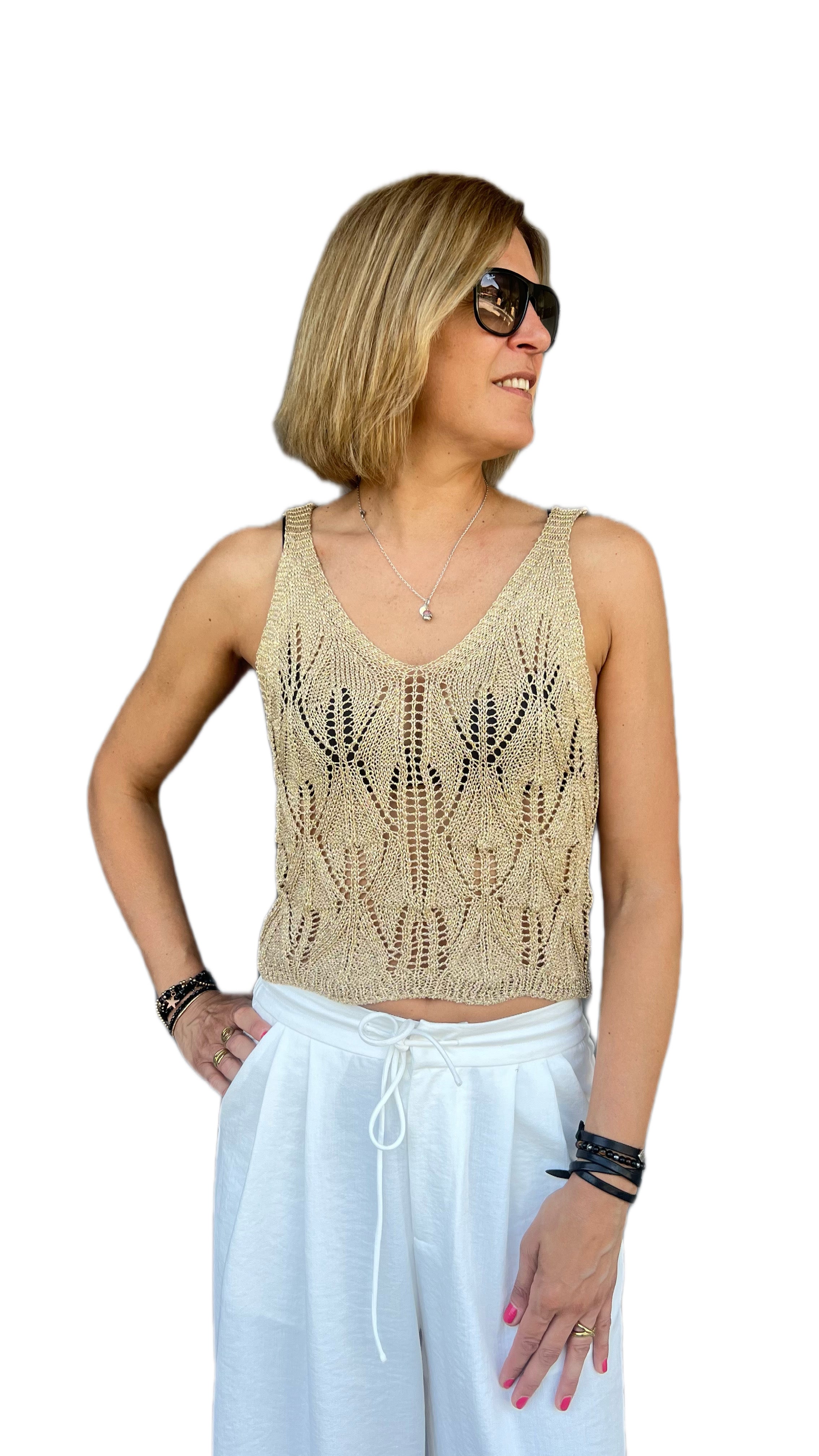 GOA GOA - TOPWEAR SELVA GOLD