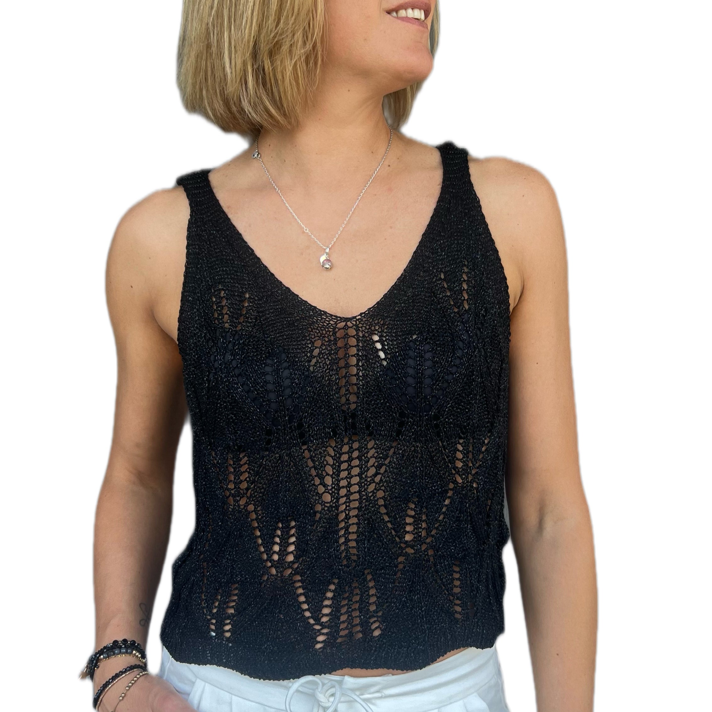 GOA GOA - TOPWEAR SELVA BLACK