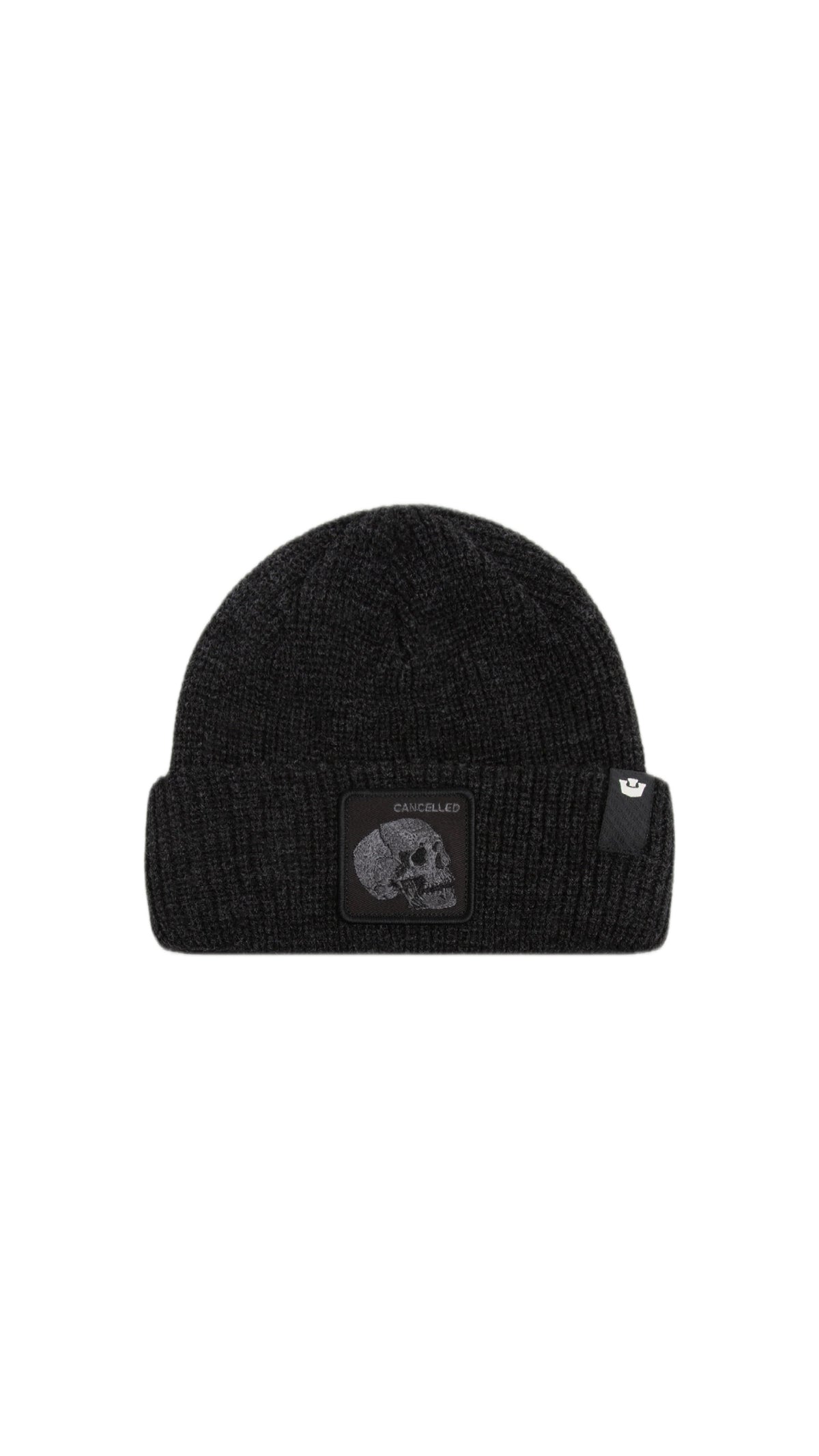 GOORIN BROS - BEANIE THE CANCELLED TONAL BLACK