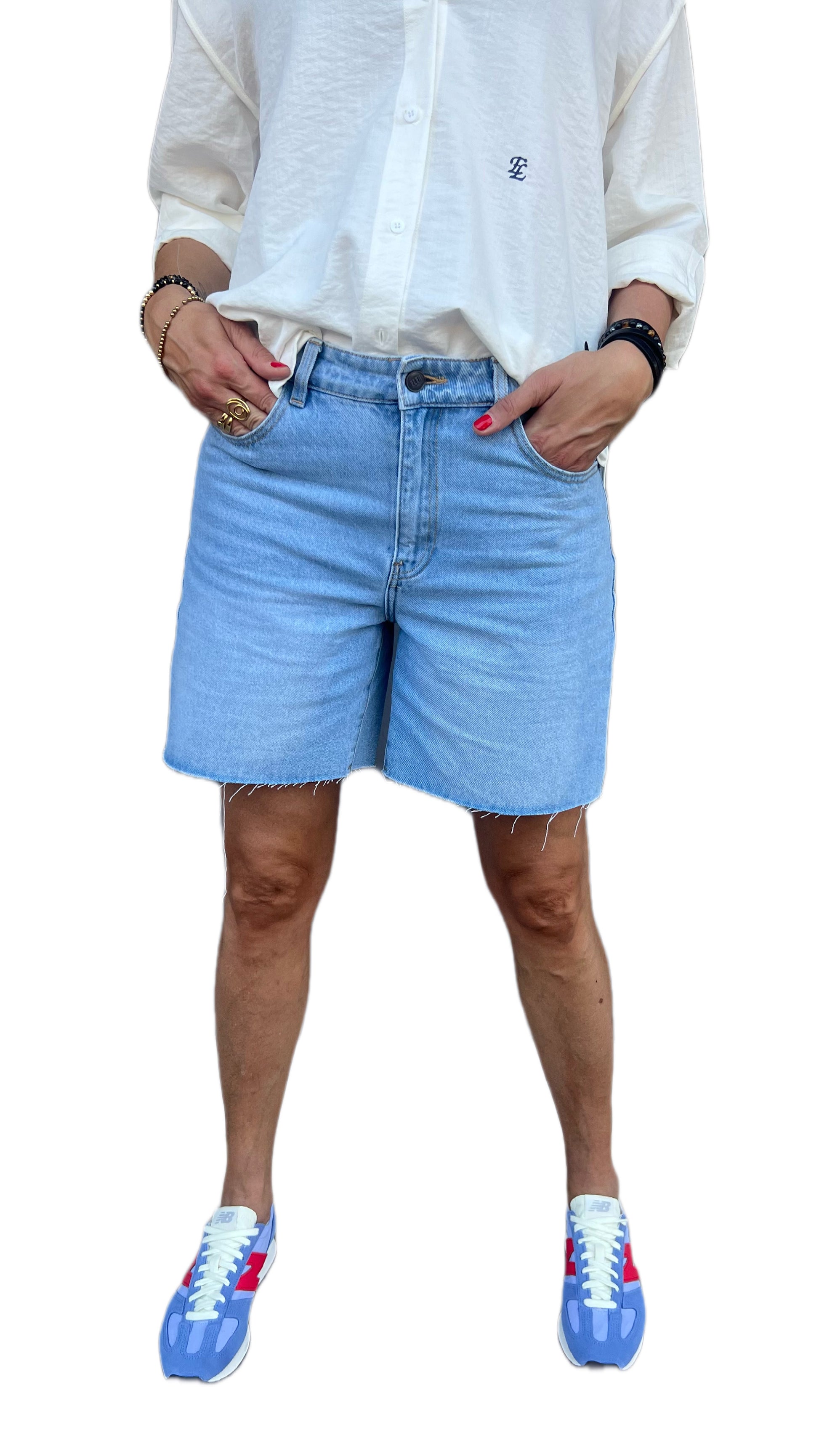 ELEH - DENIM SHORT BLU