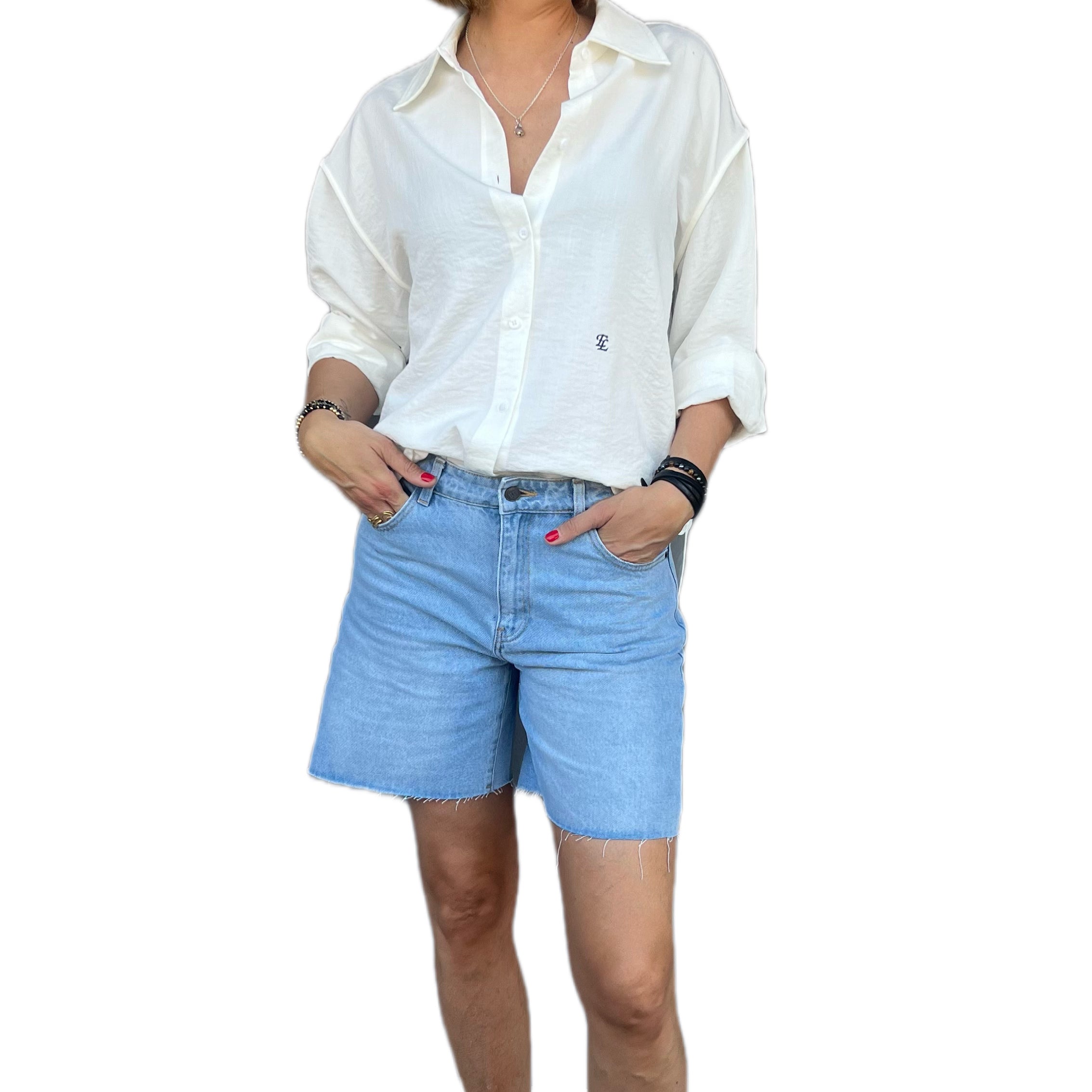 ELEH - DENIM SHORT BLU