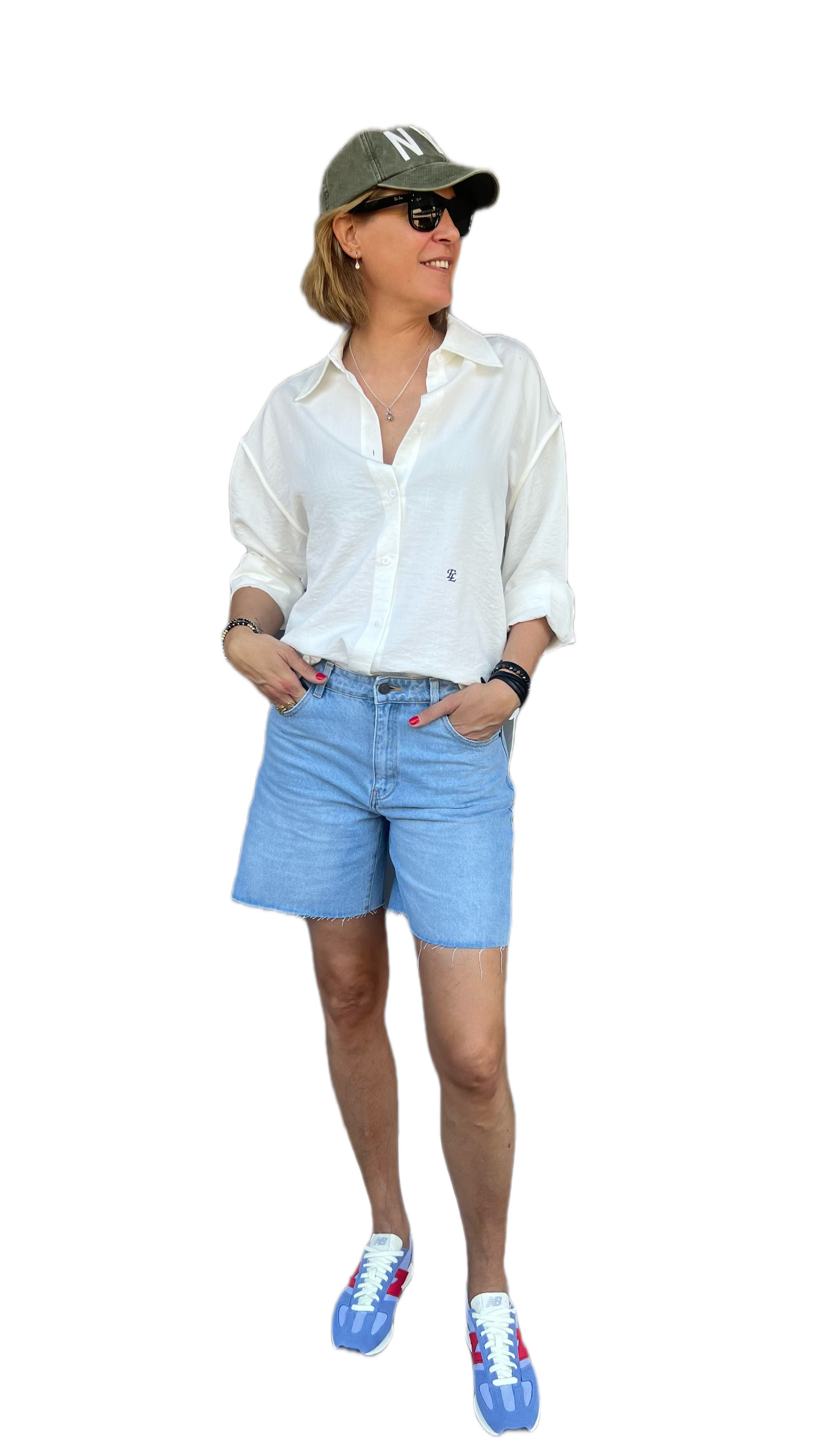 ELEH - DENIM SHORT BLU