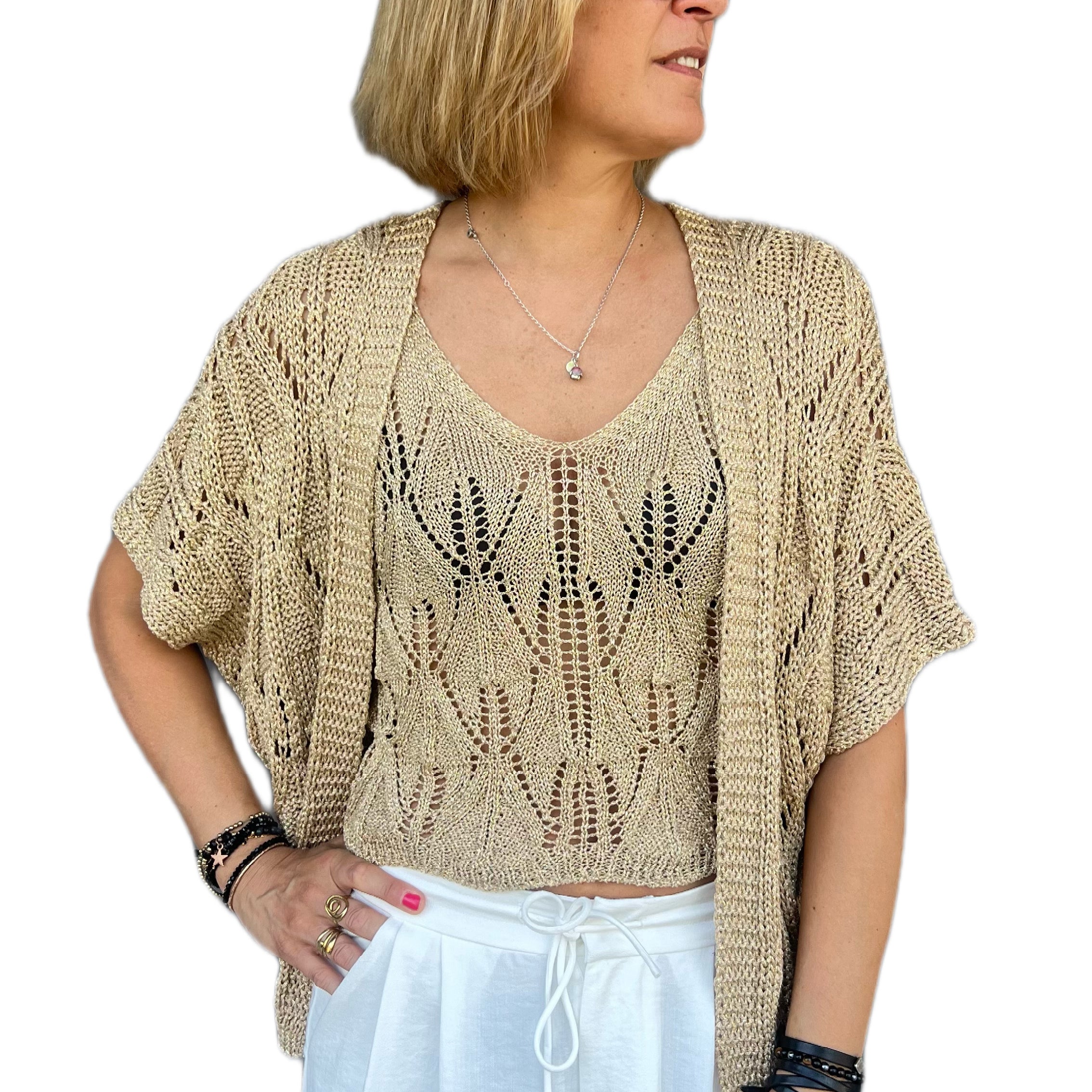 GOA GOA - SWEATER NOVA GOLD