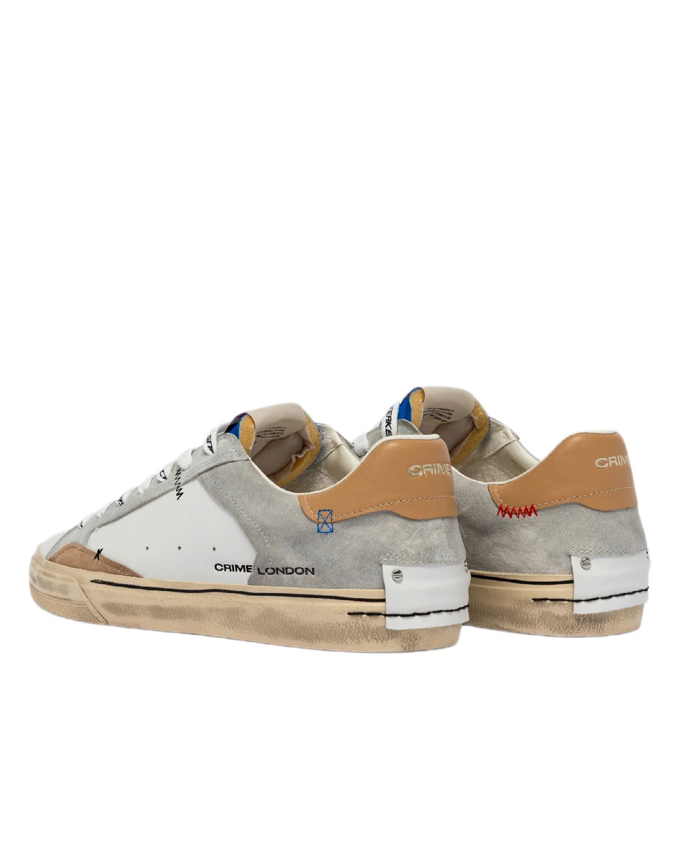 CRIME LONDON - DISTRESSED ELECTRIC BLUE