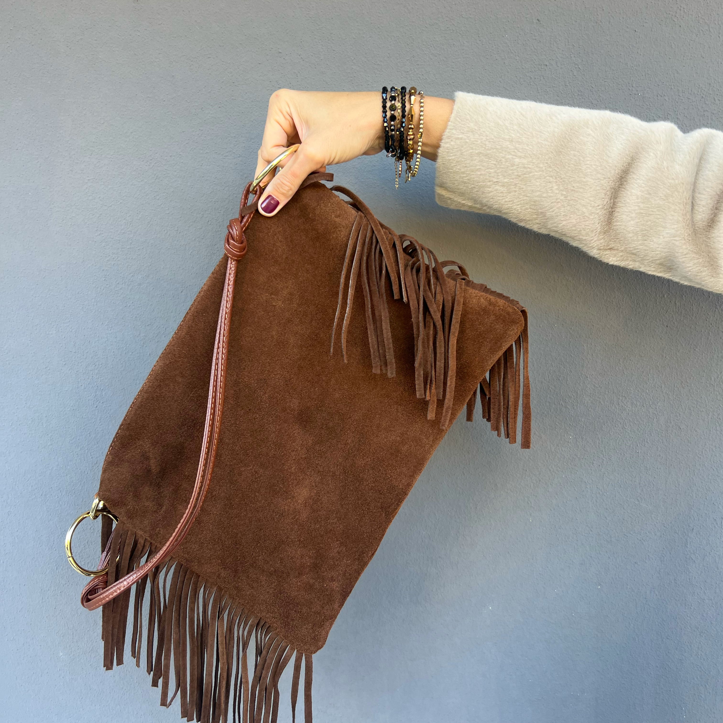 POLO SHOES BAGS - BUSTA RODEO MARRONE