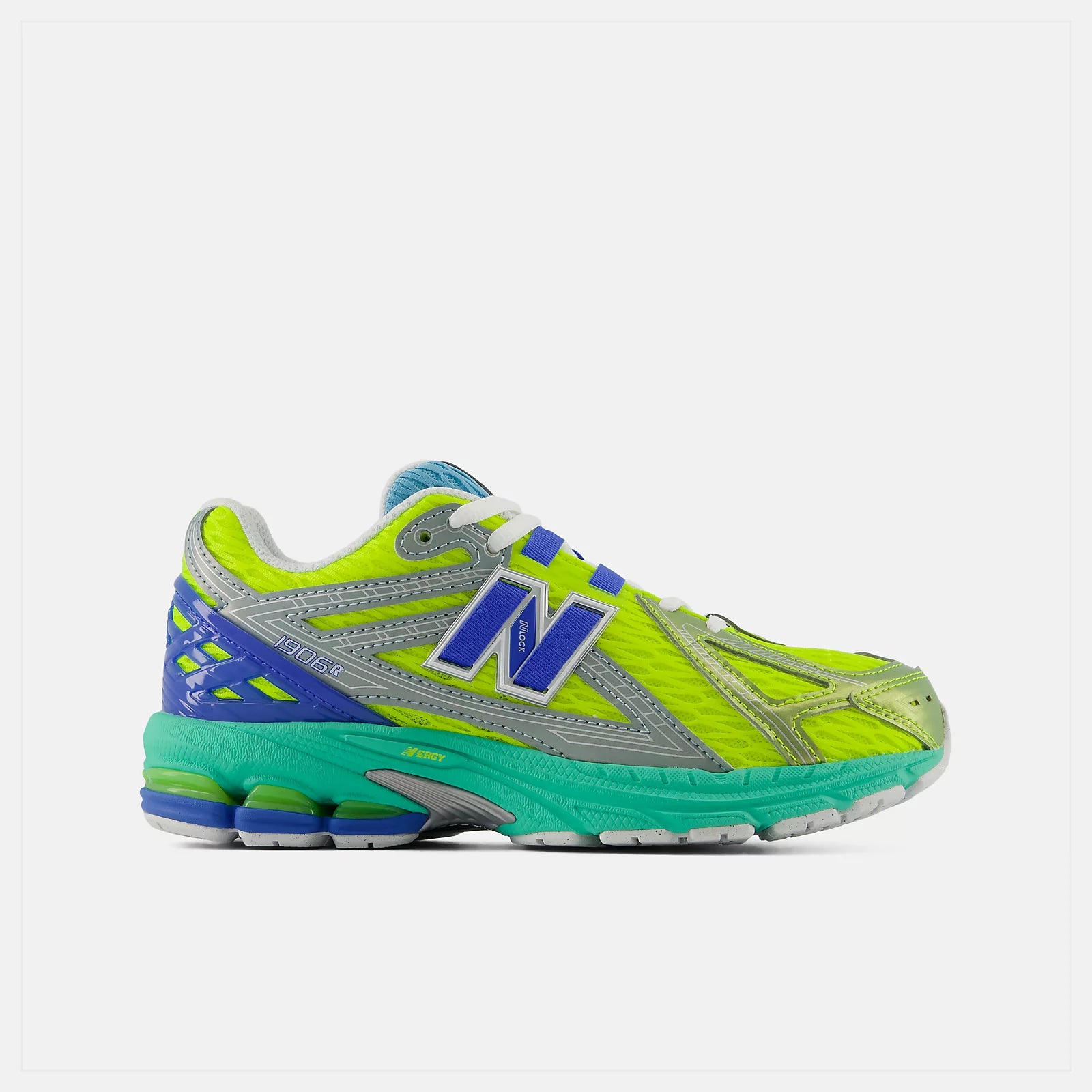 NEW BALANCE - NEW BALANCE 1906 LACE GREEN CON BLUE BIRD  KIDS