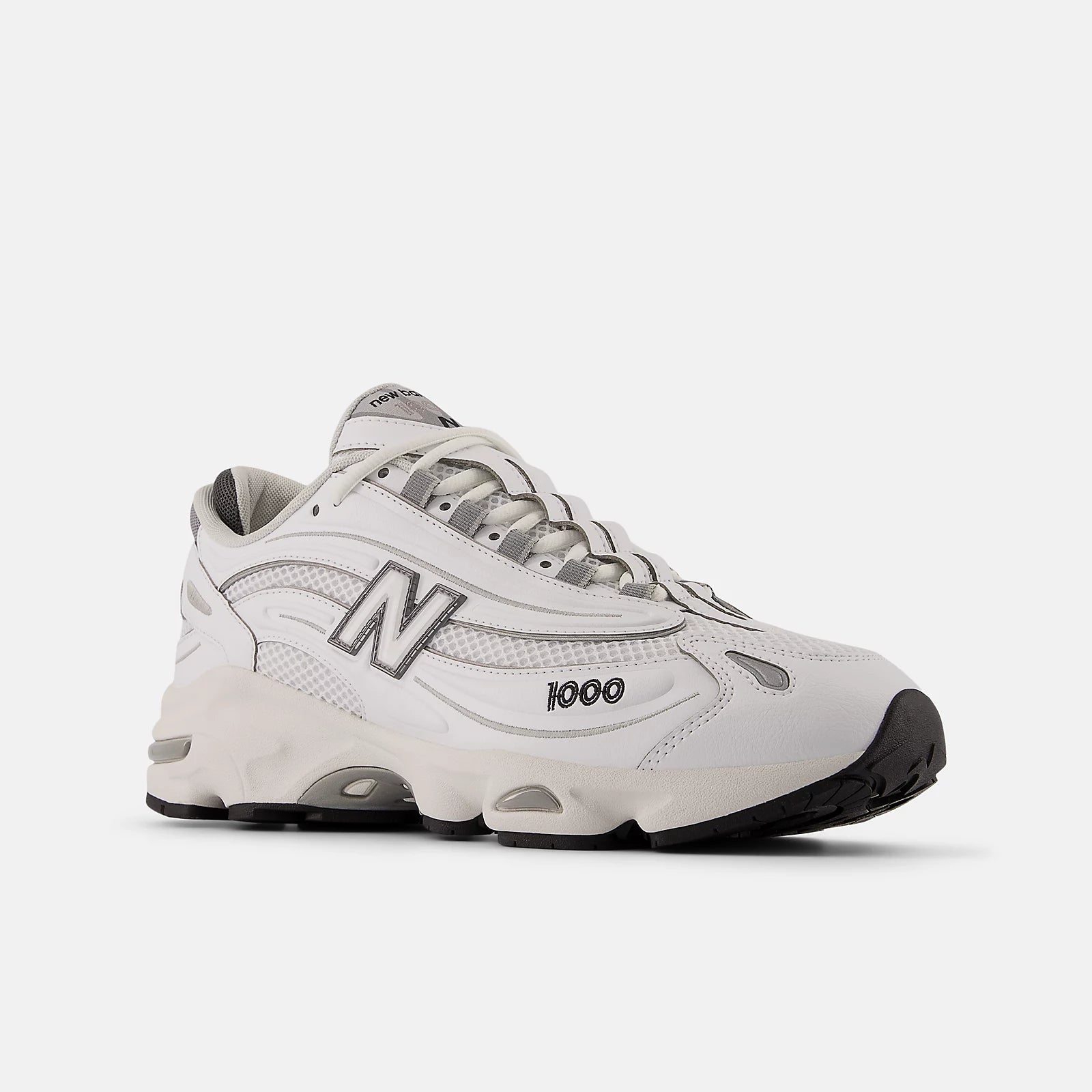 NEW BALANCE - NEW BALANCE 1000 WHITE CON GREY MATTER E SLATE GREY