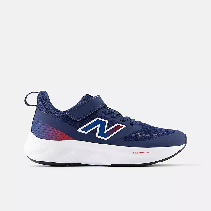 NEW BALANCE - NEW BALANCE 625 HOOK & LOOP SCARPE NAVY CON TEAM RED E TEAM ROYAL