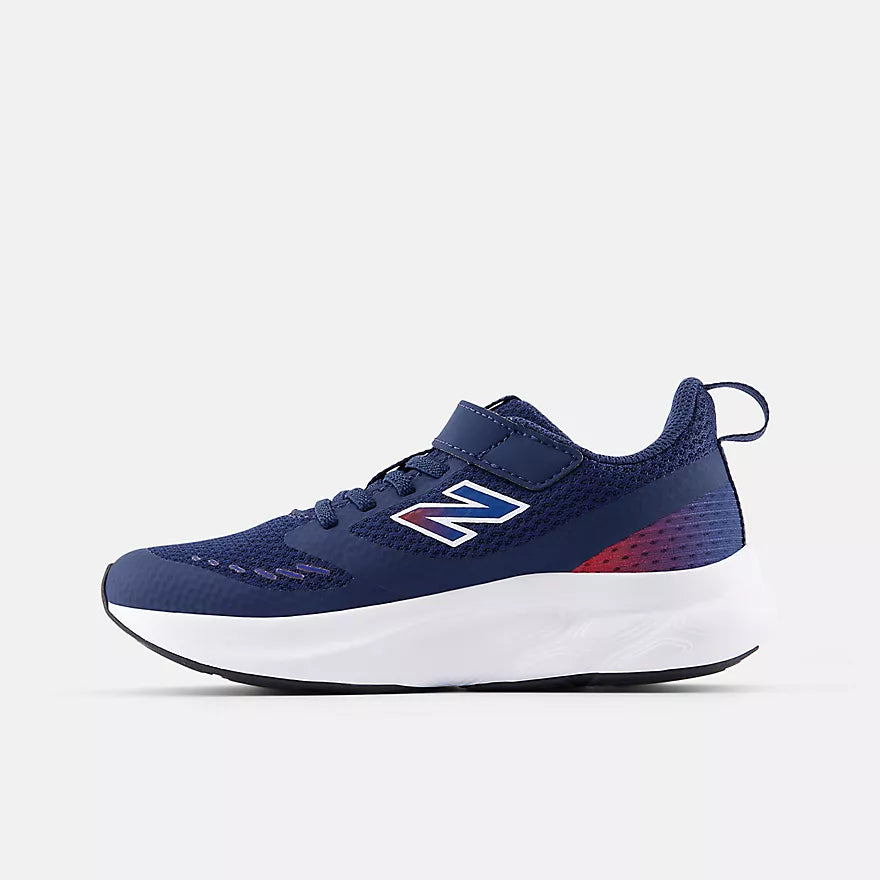NEW BALANCE - NEW BALANCE 625 HOOK & LOOP SCARPE NAVY CON TEAM RED E TEAM ROYAL