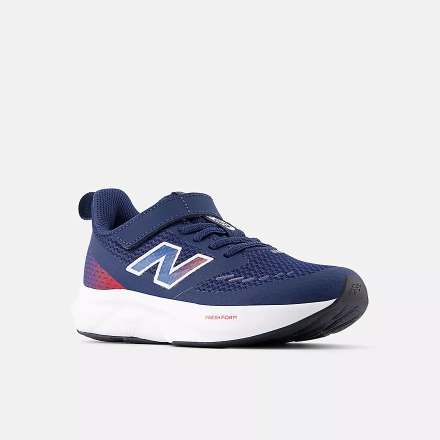 NEW BALANCE - NEW BALANCE 625 HOOK & LOOP SCARPE NAVY CON TEAM RED E TEAM ROYAL
