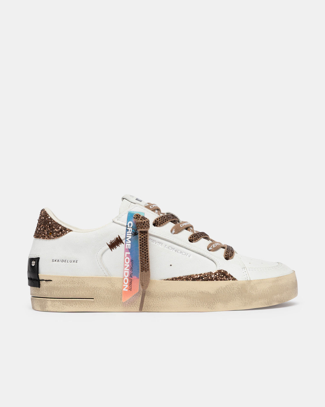 CRIME LONDON - SK8 DELUXE ALMOND DRIZZLE