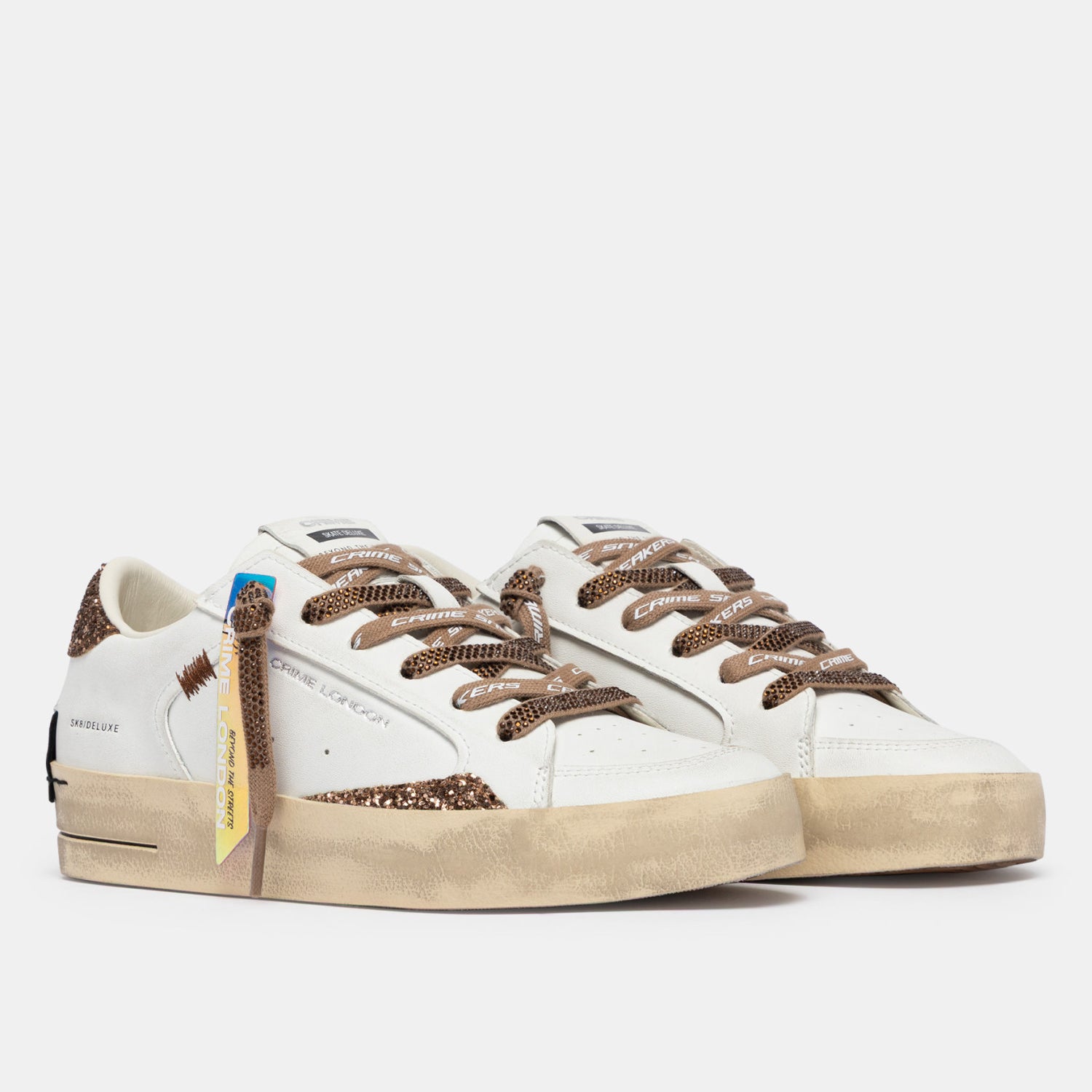 CRIME LONDON - SK8 DELUXE ALMOND DRIZZLE