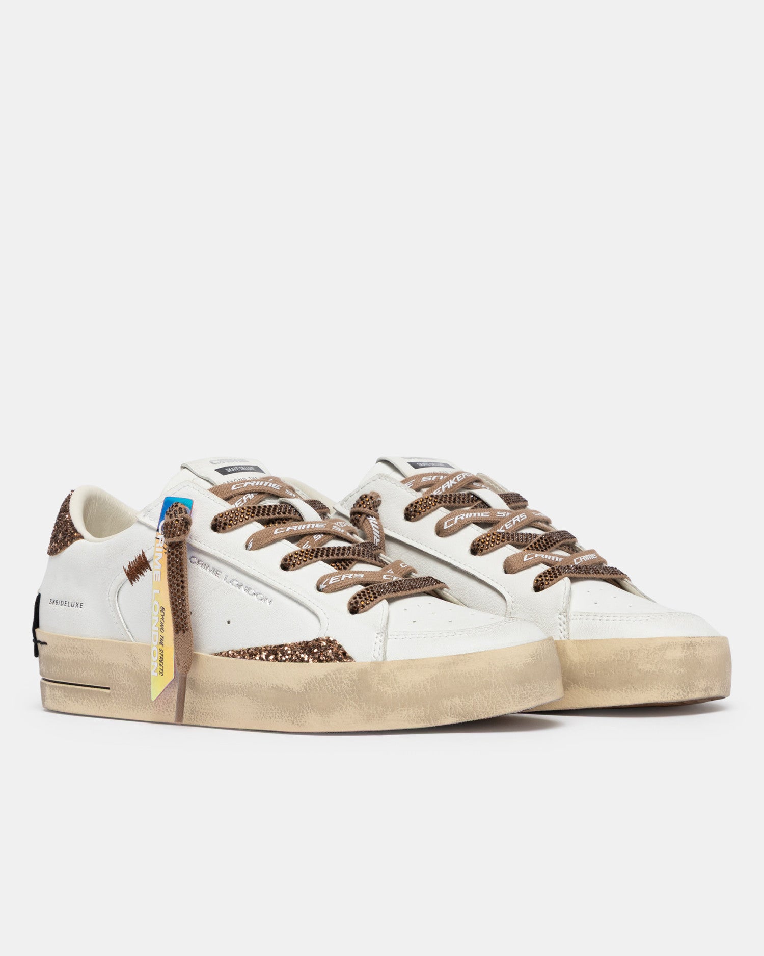 CRIME LONDON - SK8 DELUXE ALMOND DRIZZLE