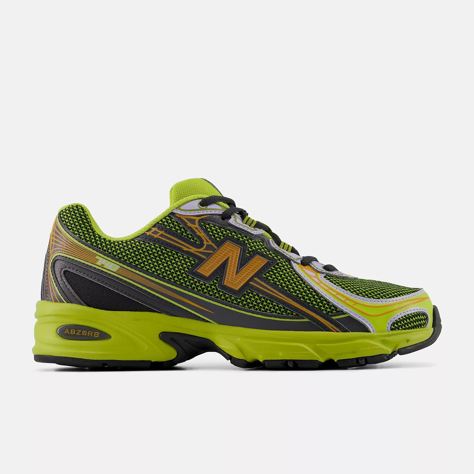 NEW BALANCE - NEW BALANCE 740 FIELD GREEN BLACK CEMENT