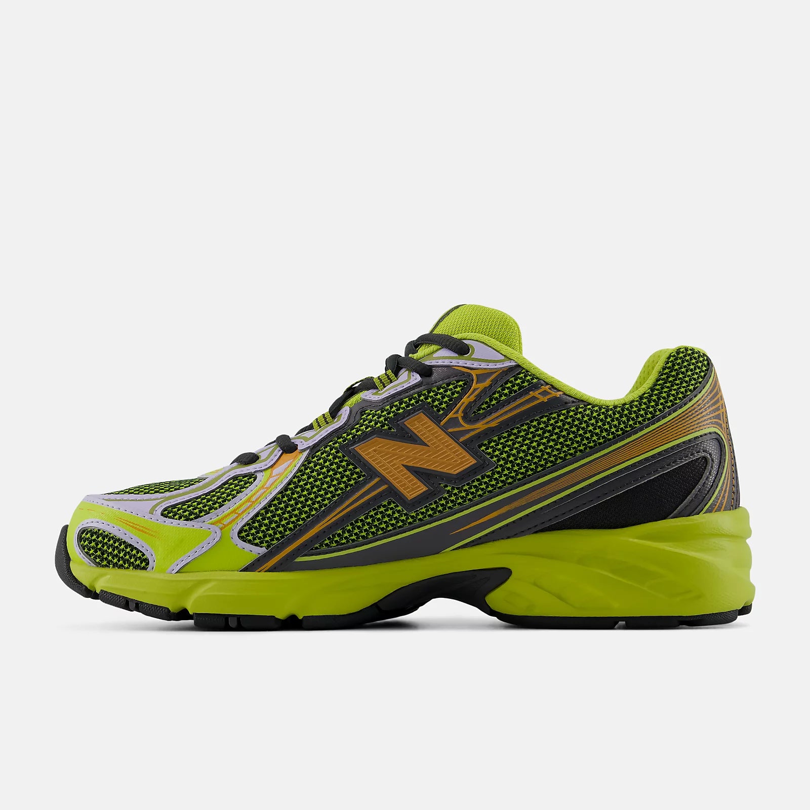NEW BALANCE - NEW BALANCE 740 FIELD GREEN BLACK CEMENT