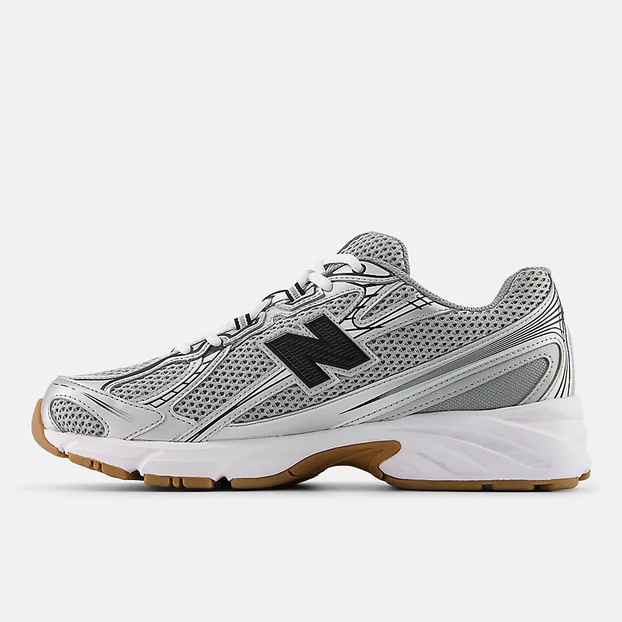 NEW BALANCE - NEW BALANCE 740 SLATE GREY CON BLACK E RAIN CLOUD