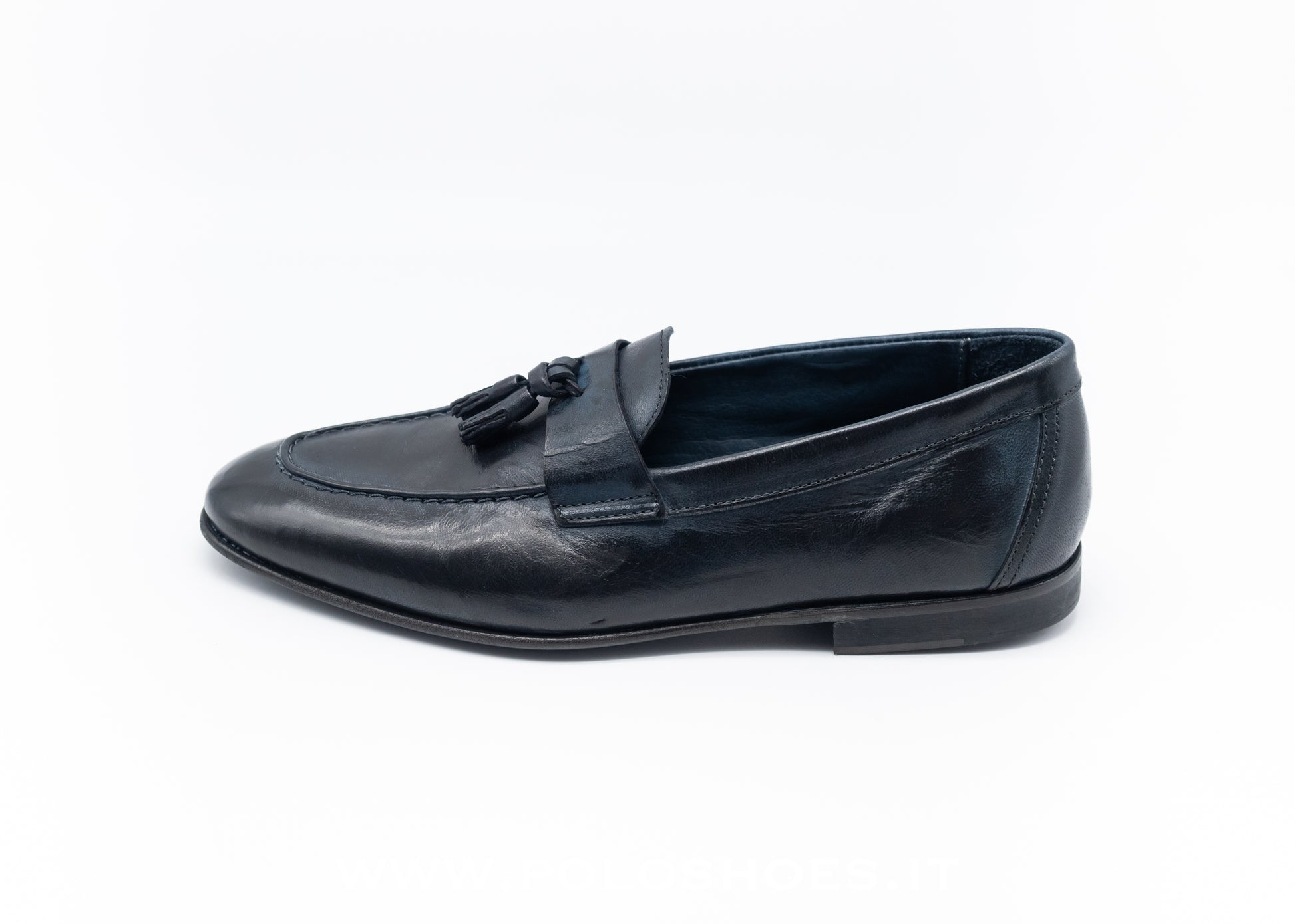 PAWELKS - MOCASSINO BLU NAPPINE