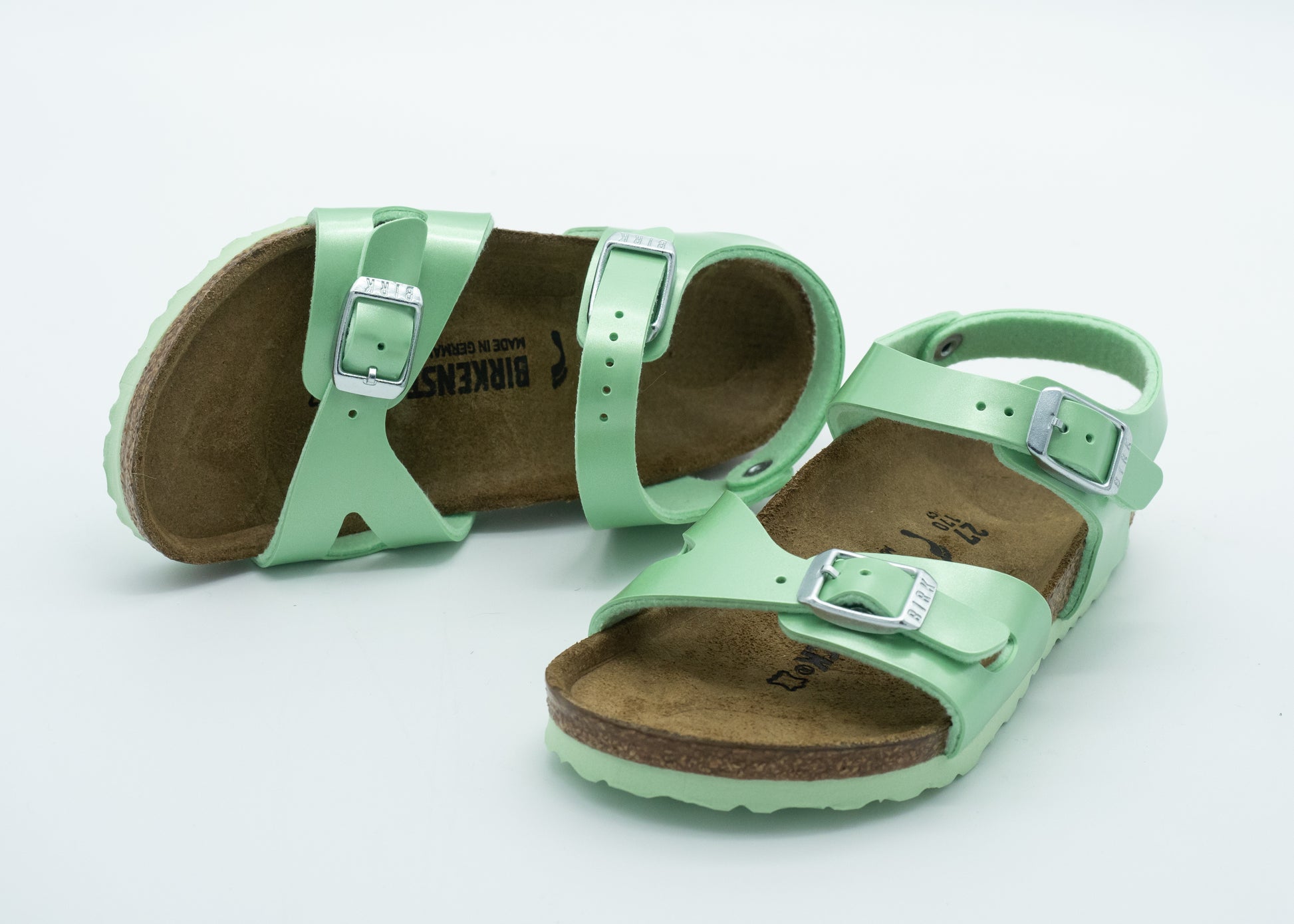 BIRKENSTOCK - RIO KIDS VERDE ACQUA